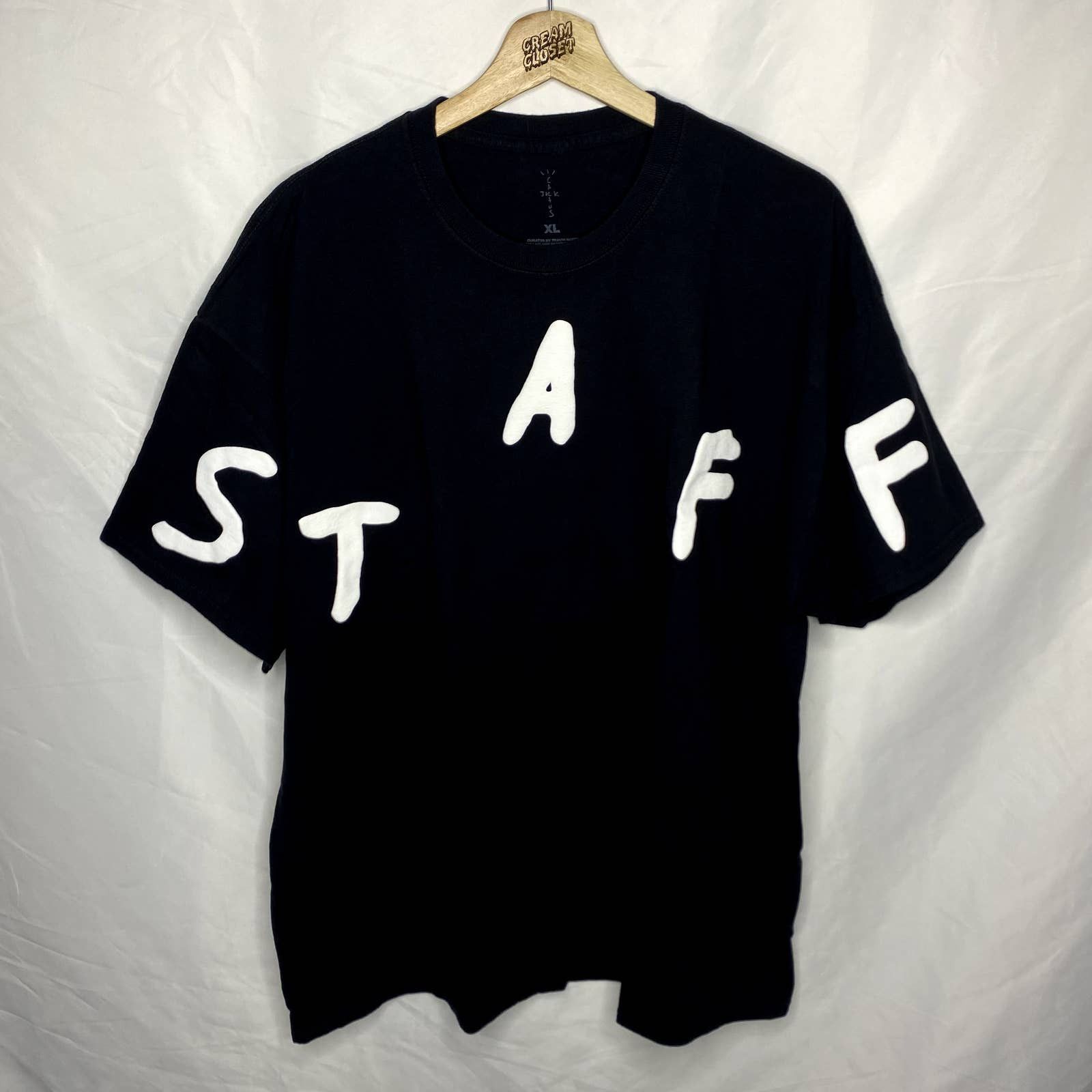 Cactus Jack Astroworld Festival Staff Hip Hop Tour Merch Tee