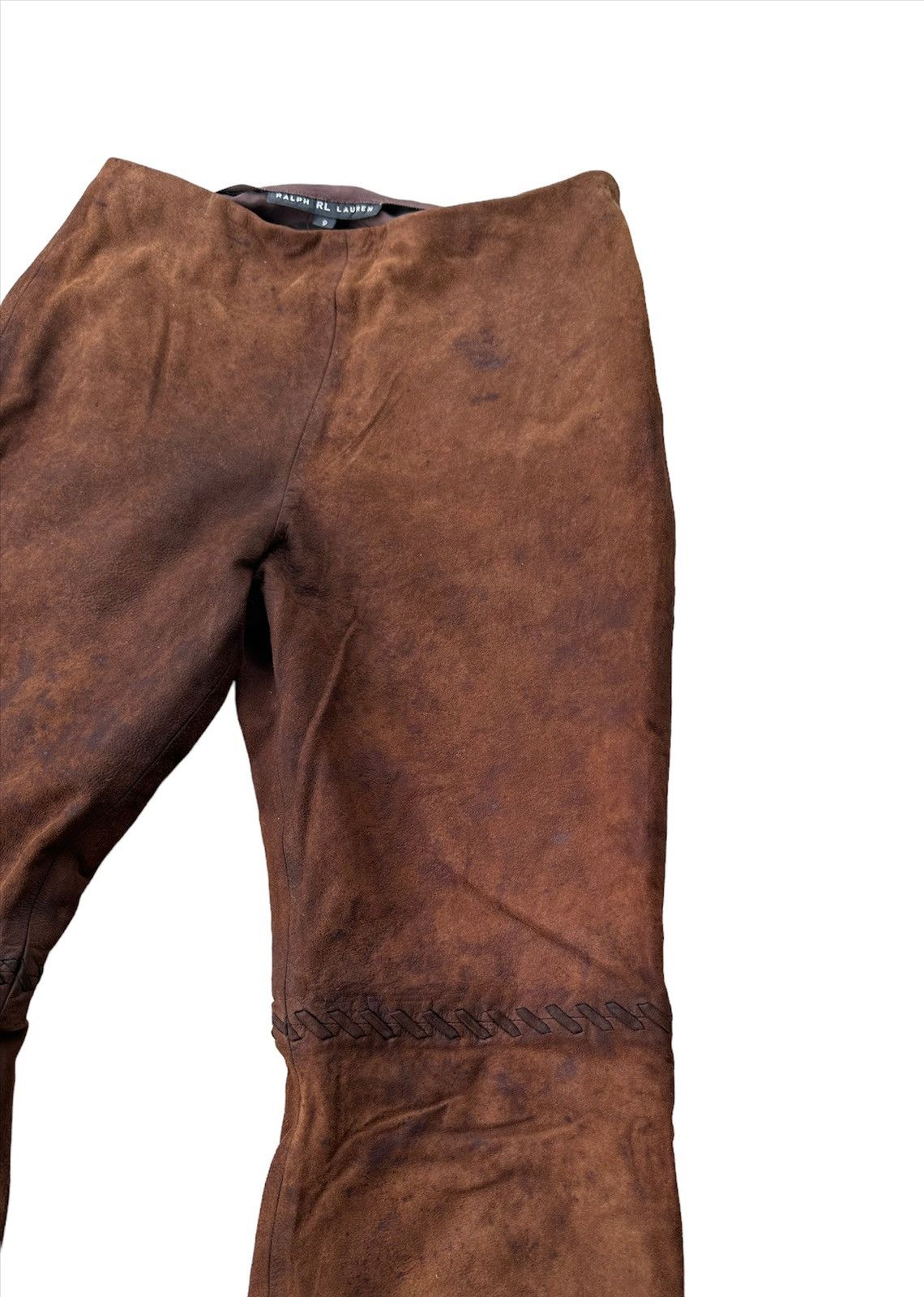Leather Polo ralph laurent leather pants Size 28" / US 6 / IT 42 - 4 Thumbnail
