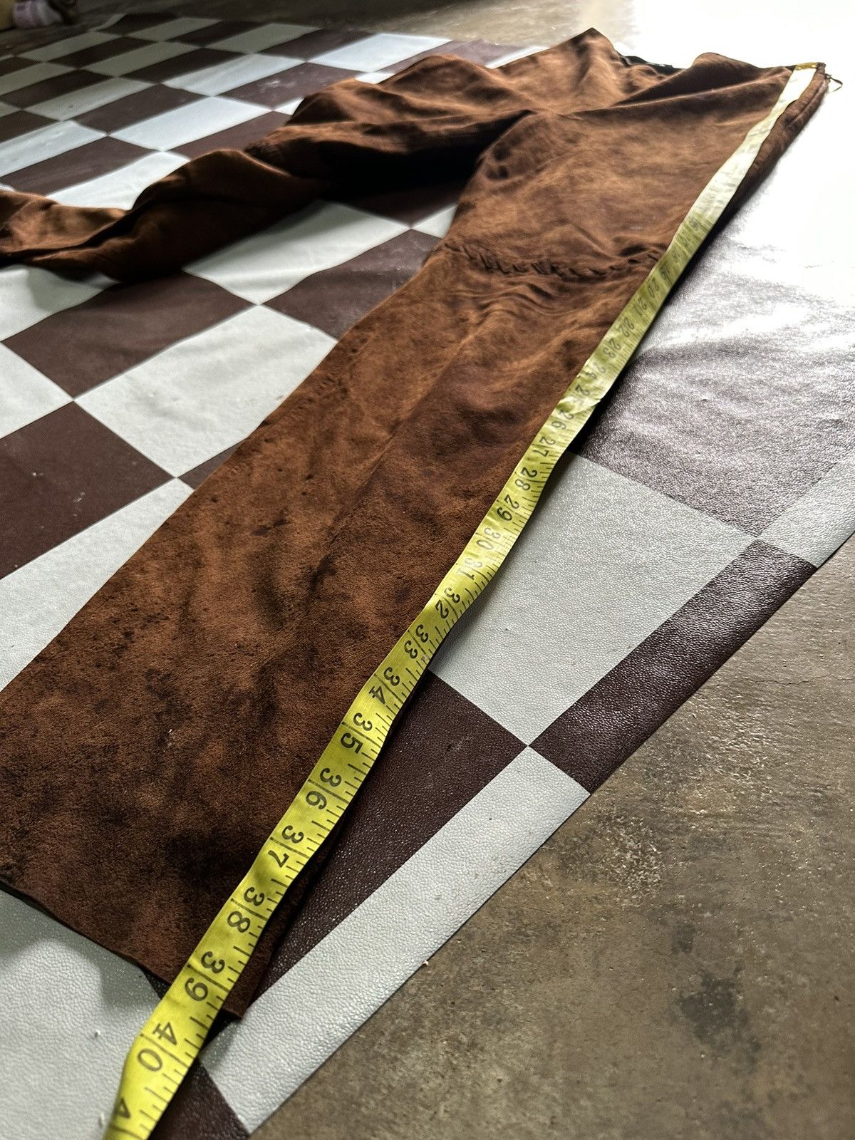Leather Polo ralph laurent leather pants Size 28" / US 6 / IT 42 - 10 Thumbnail