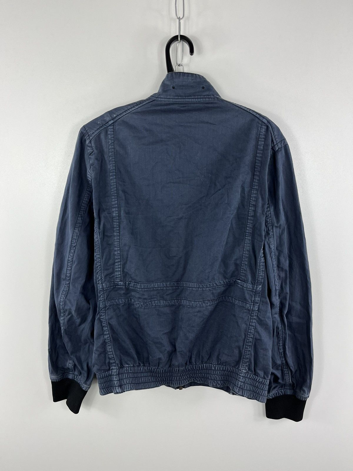G-Star G Star Raw Correctline Bomber Jacket Full Zip Navy Size L Size US L / EU 52-54 / 3 - 6 Thumbnail