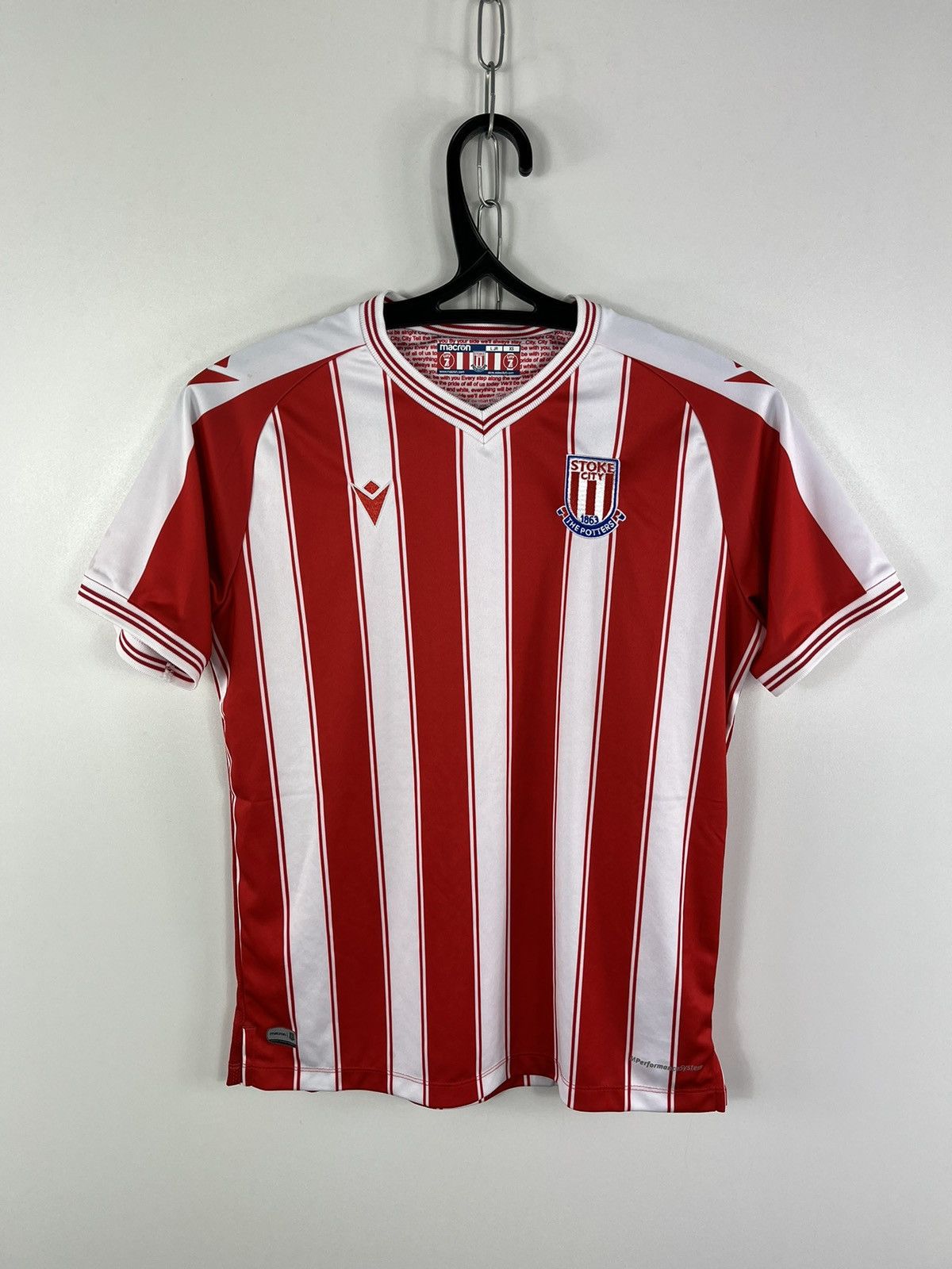 Macron Stoke City Macron 2017/2018 Home Jersey Size XS Size US XS / EU 42 / 0 - 1 Thumbnail