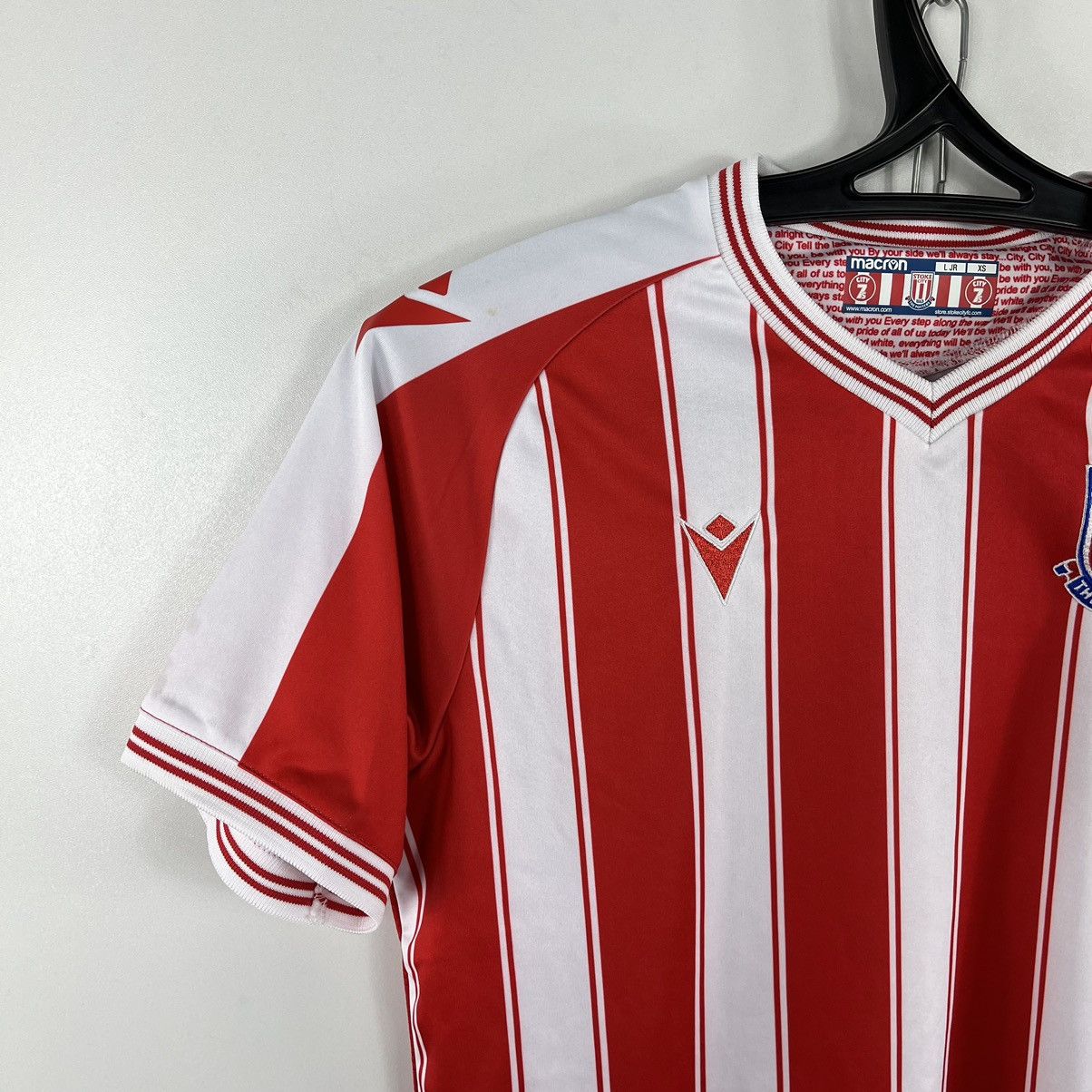 Macron Stoke City Macron 2017/2018 Home Jersey Size XS Size US XS / EU 42 / 0 - 2 Thumbnail