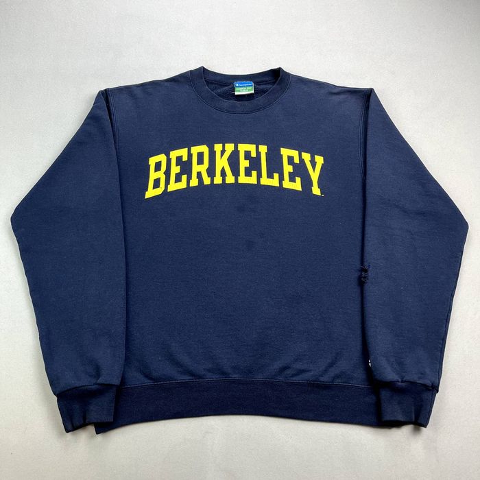 Champion Cal Berkeley Sweatshirt Medium Navy Blue Champion University ...