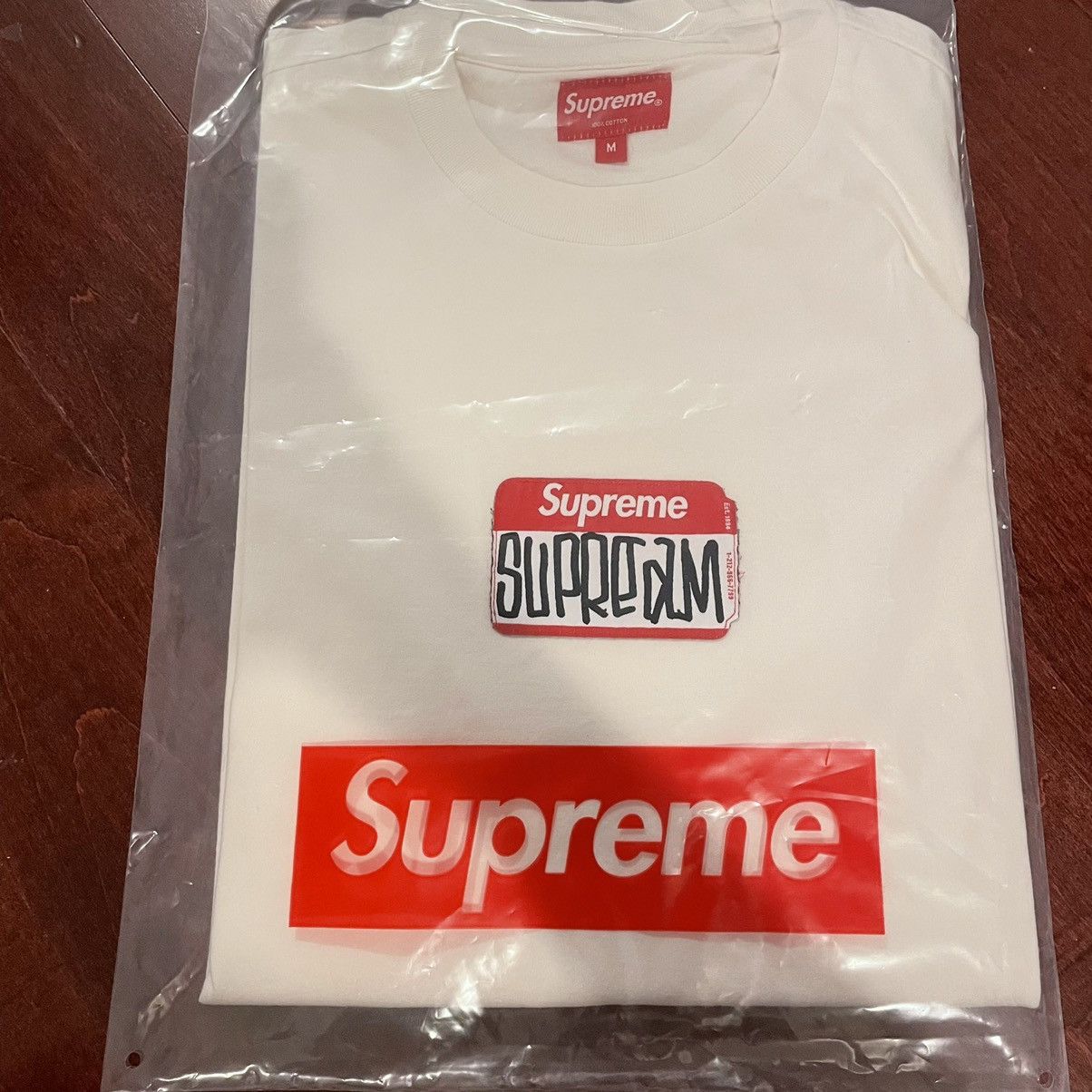 Supreme Supreme Gonz Nametag Tee Size US M / EU 48-50 / 2 - 2 Thumbnail