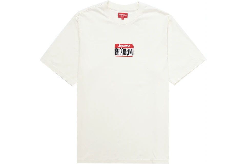 Supreme Supreme Gonz Nametag Tee Size US M / EU 48-50 / 2 - 1 Thumbnail