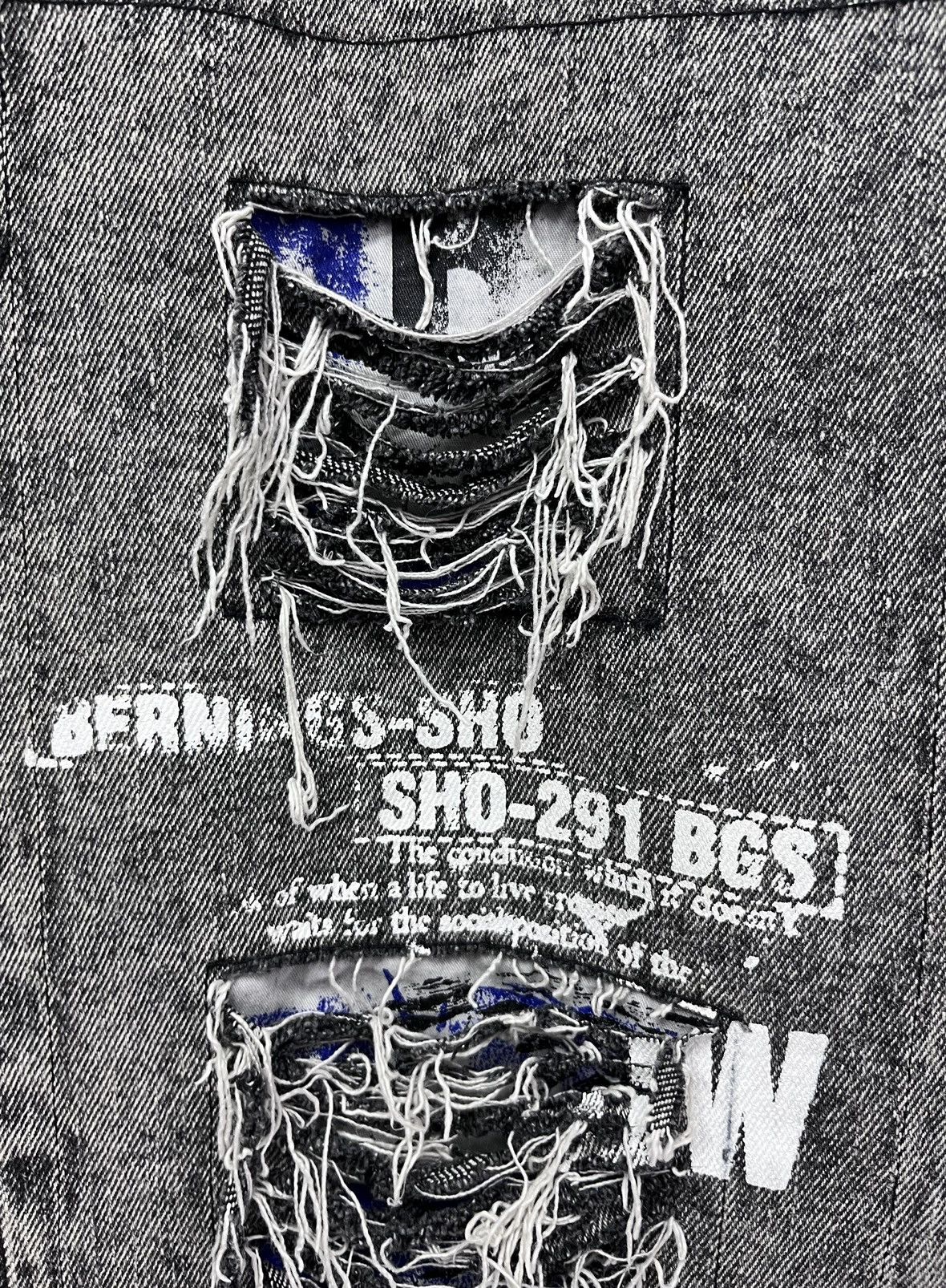 Seditionaries 90’s RETRO PUNK FLARE🔥STUDIO SHO Ripped Distressed Denim💥 Size US 30 / EU 46 - 12 Thumbnail