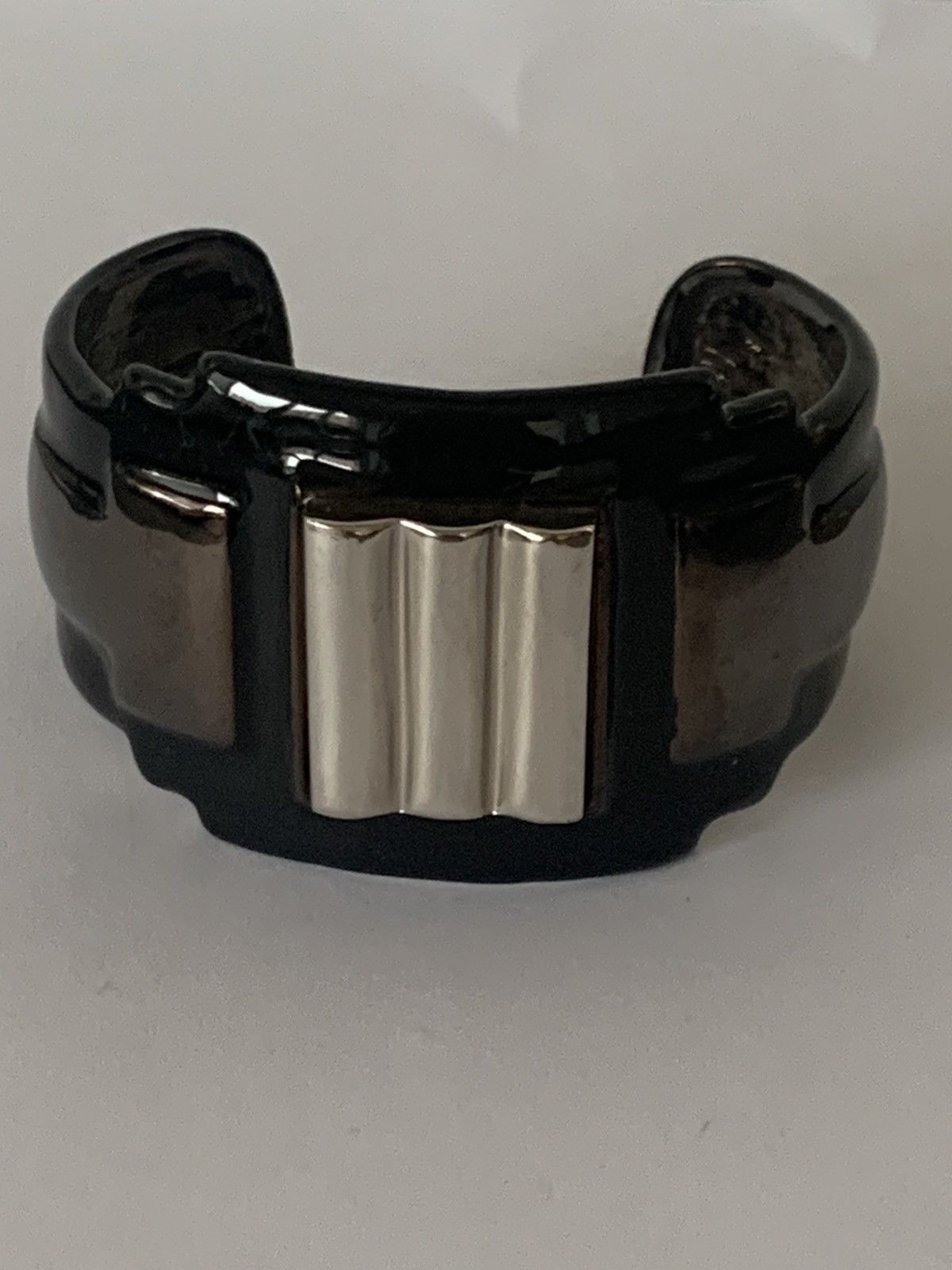 BIMBA Y LOLA Metal Art Deco Style Cuff Bangle Size ONE SIZE - 1 Thumbnail