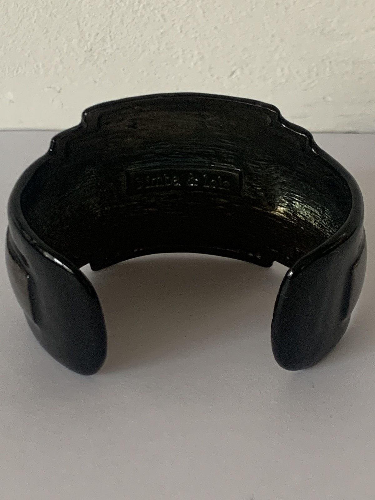 BIMBA Y LOLA Metal Art Deco Style Cuff Bangle Size ONE SIZE - 3 Thumbnail