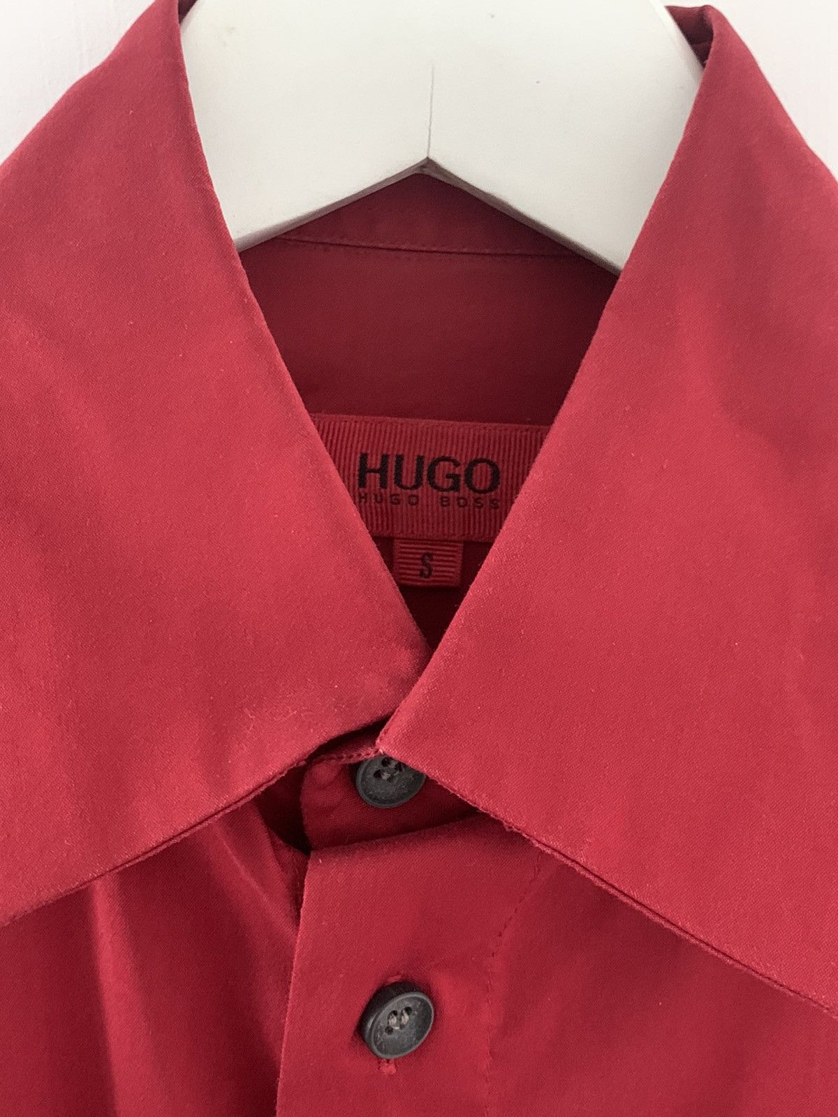 Hugo Boss Hugo Boss Stretch Cotton Shirt Size US S / EU 44-46 / 1 - 3 Thumbnail