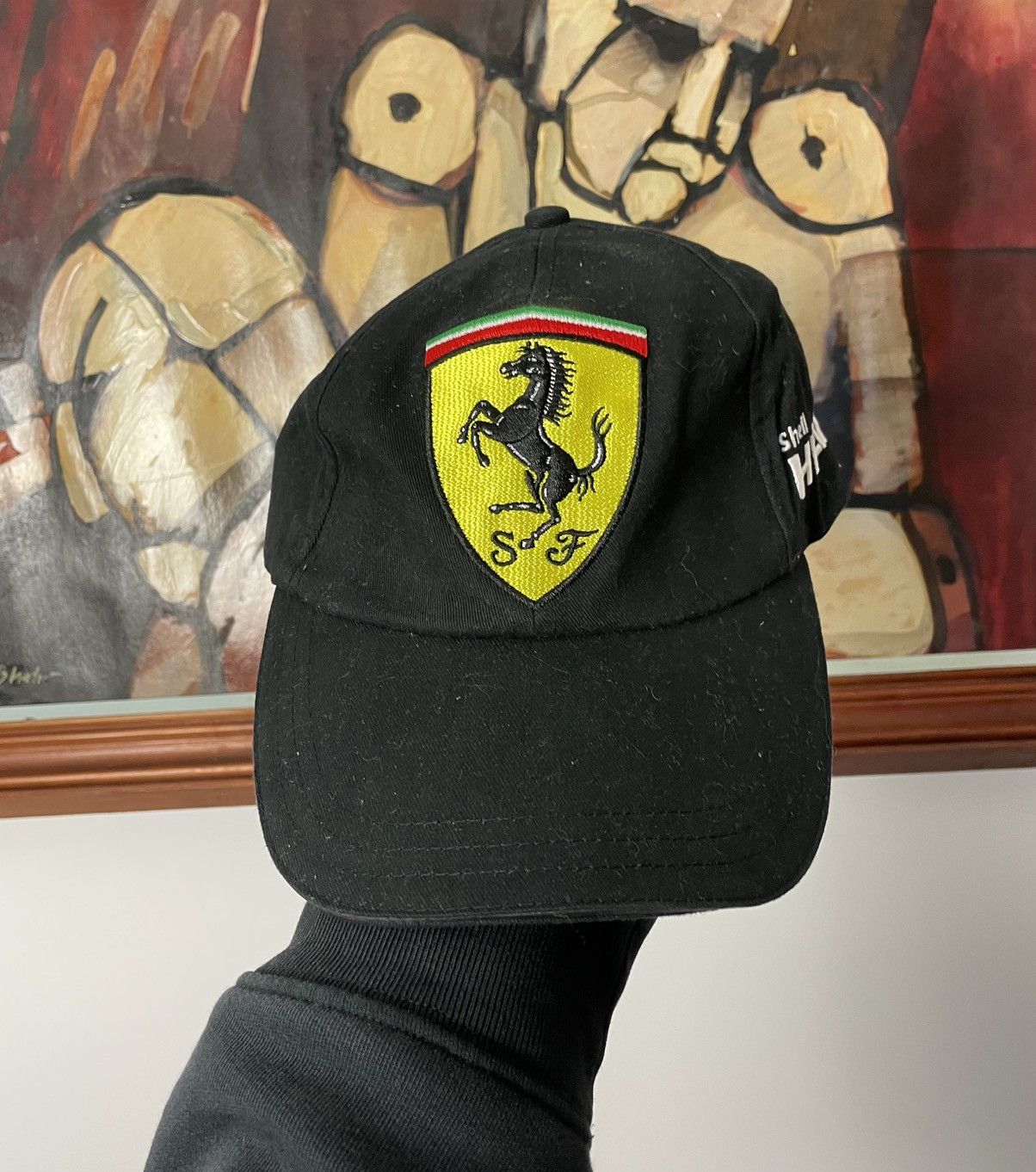Ferrari × Hat × Racing Y2k Vintage Ferrari Racing Formula One Black ...