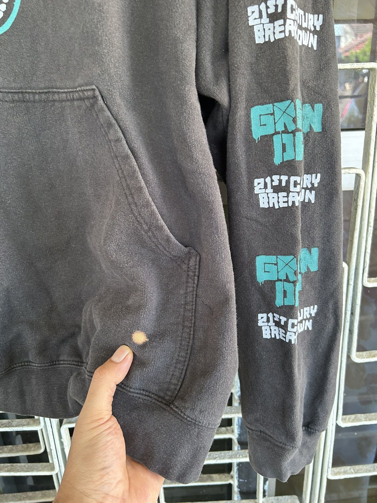 Band Tees 💥GREEN DAY 21st CENTURY BREAKDOWN PULL OVER HOODIE🔥 Size US XXL / EU 58 / 5 - 8 Thumbnail