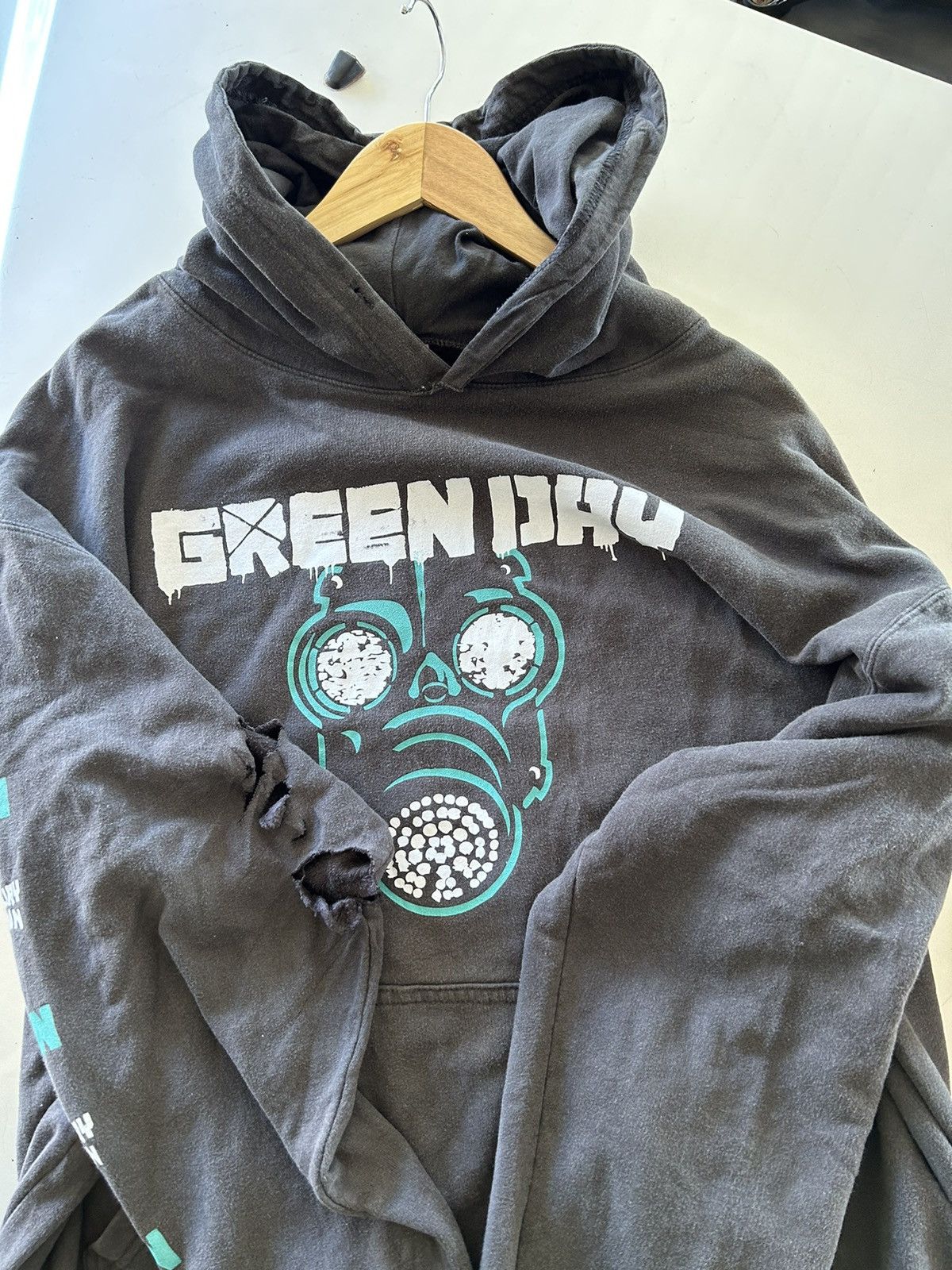 Band Tees 💥GREEN DAY 21st CENTURY BREAKDOWN PULL OVER HOODIE🔥 Size US XXL / EU 58 / 5 - 11 Thumbnail