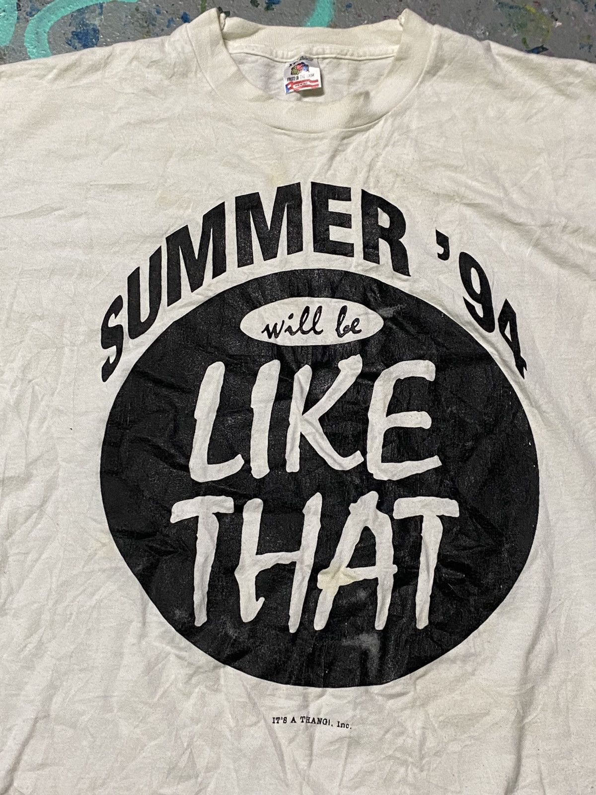 Band Tees × Vintage Summer ‘94 will be like that T-shirt Size US XL / EU 56 / 4 - 3 Thumbnail