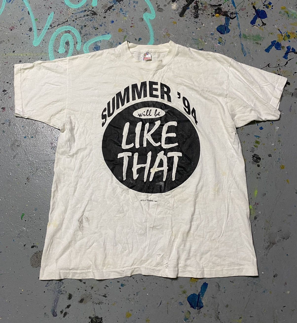 Band Tees × Vintage Summer ‘94 will be like that T-shirt Size US XL / EU 56 / 4 - 2 Thumbnail