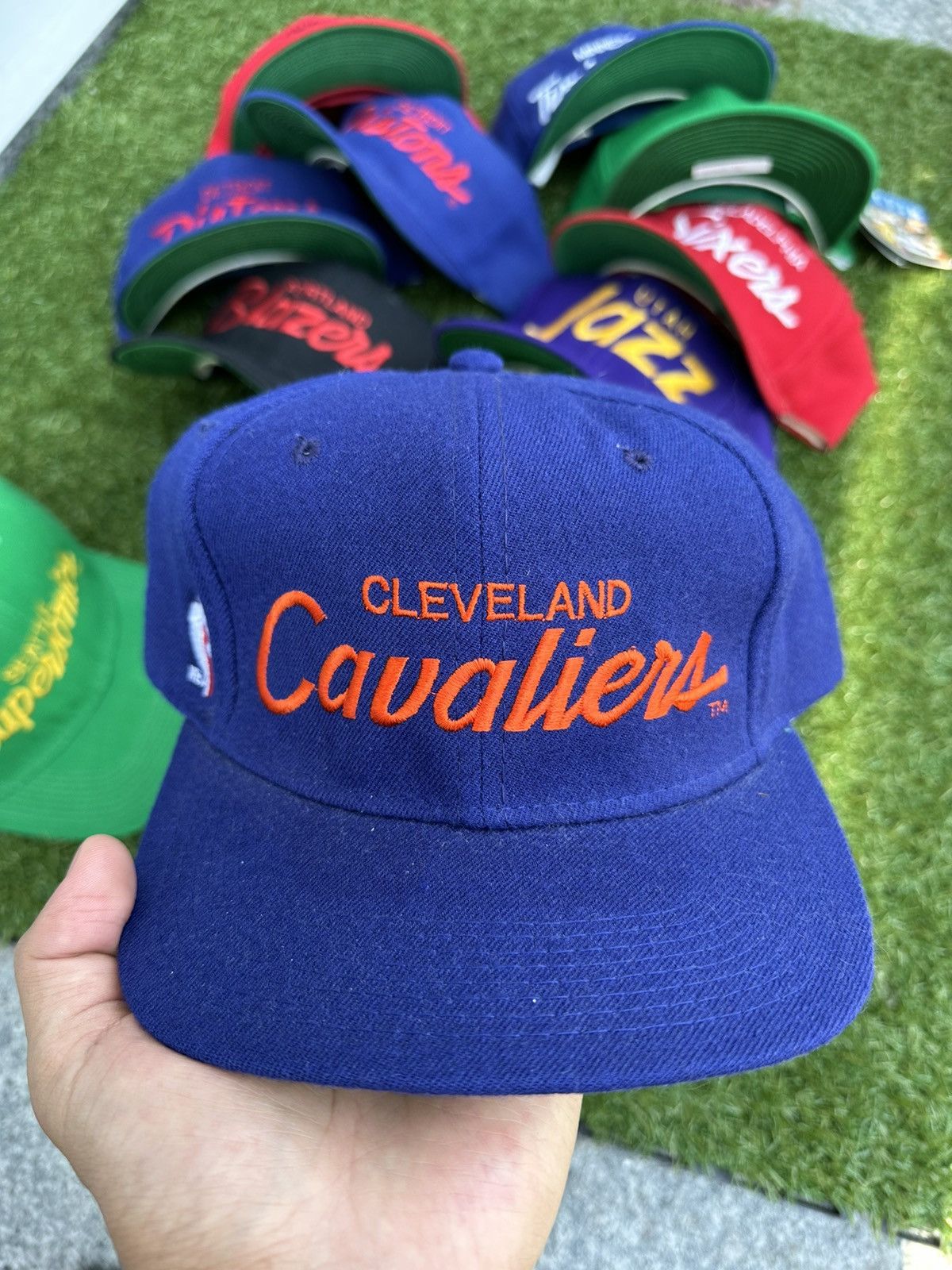 NBA × Sports Specialties × Vintage Vintage Cleveland Cavaliers Sports Specialties Script Size ONE SIZE - 1 Thumbnail