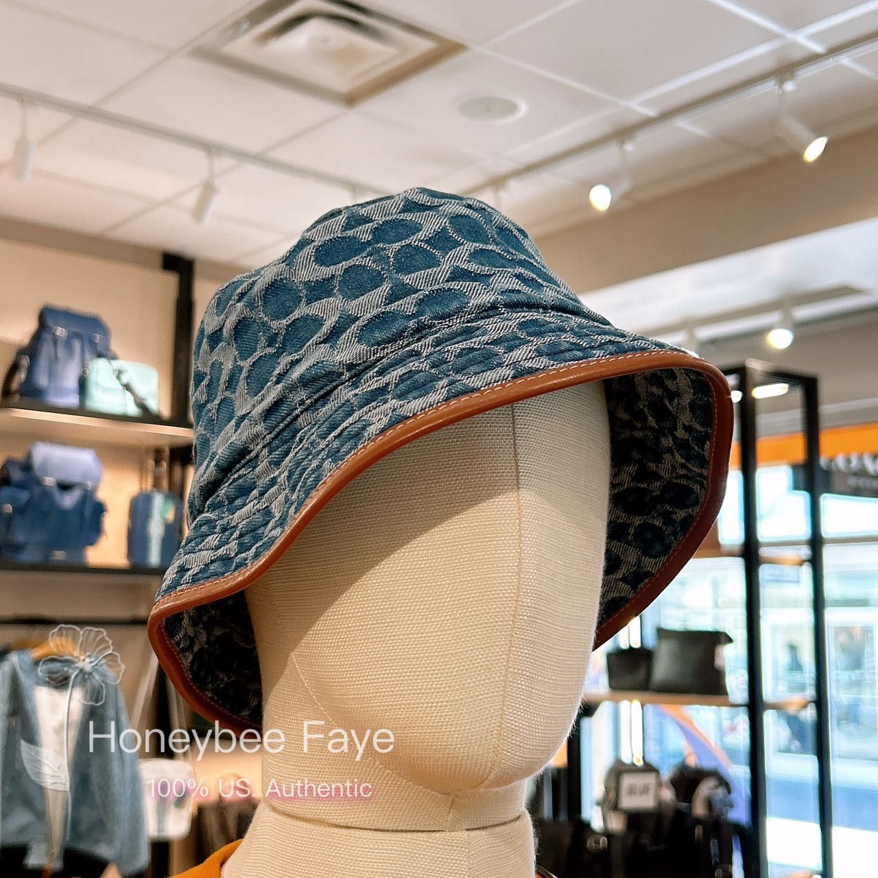 NWT Coach Rainbow Signature Bucket Hat m88401985378_1.jpg main image 2