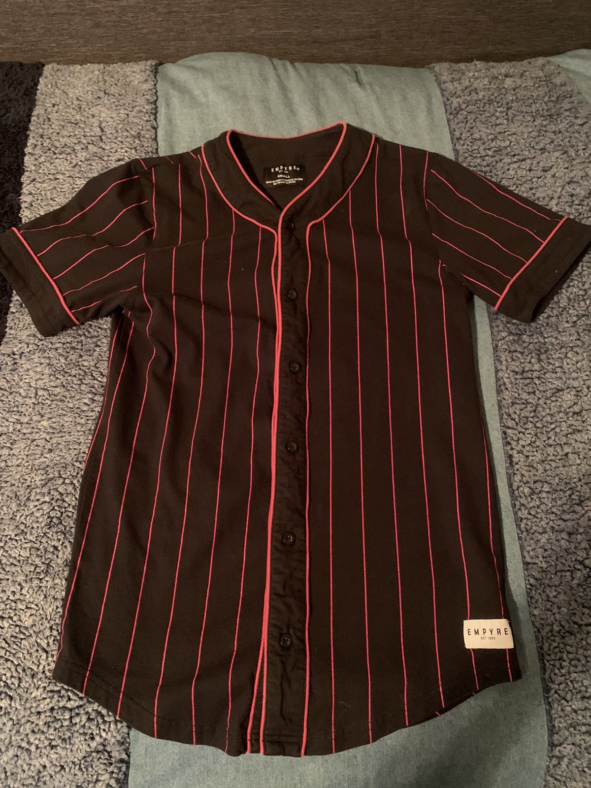 Empyre × Vintage Empyre Button Up Striped Shirt Y2K Streetwear Vintage Thrift Size US S / EU 44-46 / 1 - 1 Thumbnail