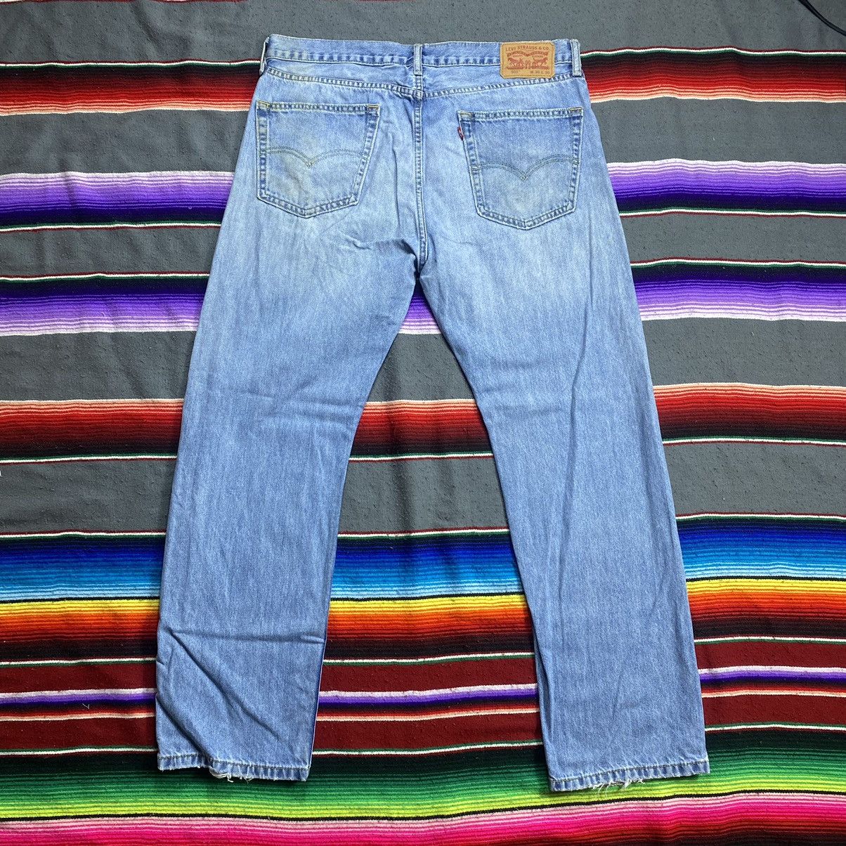 Levi's Vintage Levi’s 505 Washed Blue Denim Size US 38 / EU 54 - 7 Thumbnail
