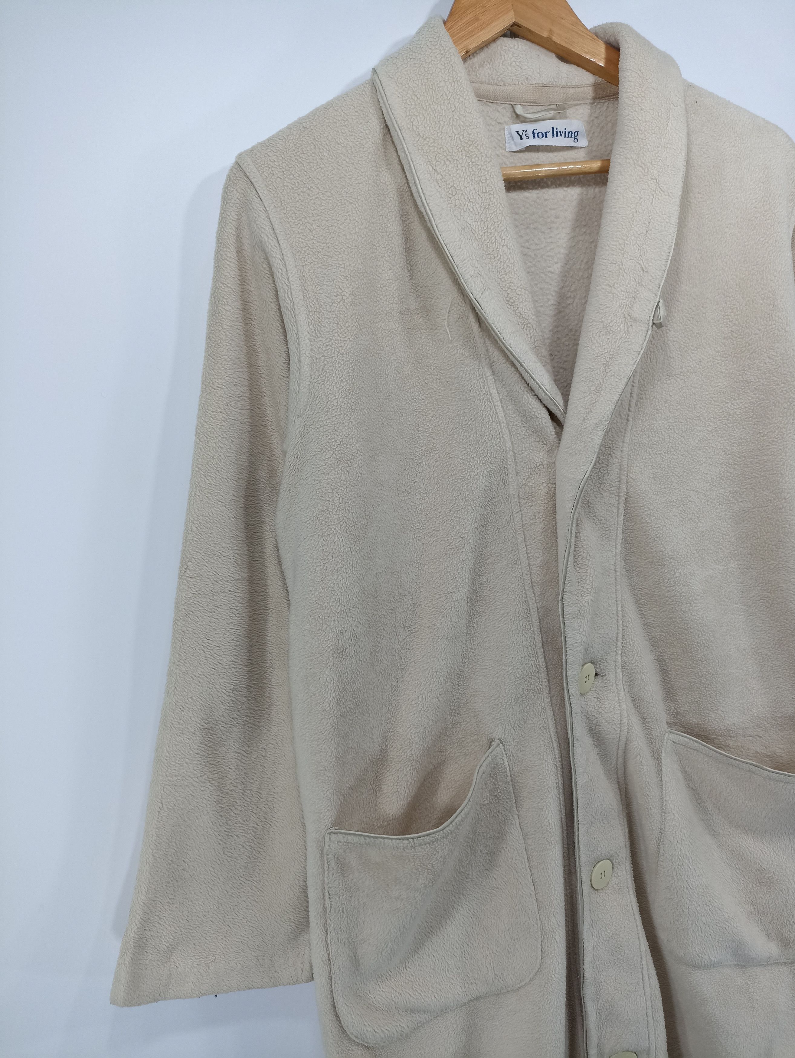 Yohji Yamamoto Vintage Yohji Yamamoto Ys For Living fleece Size US M / EU 48-50 / 2 - 3 Thumbnail