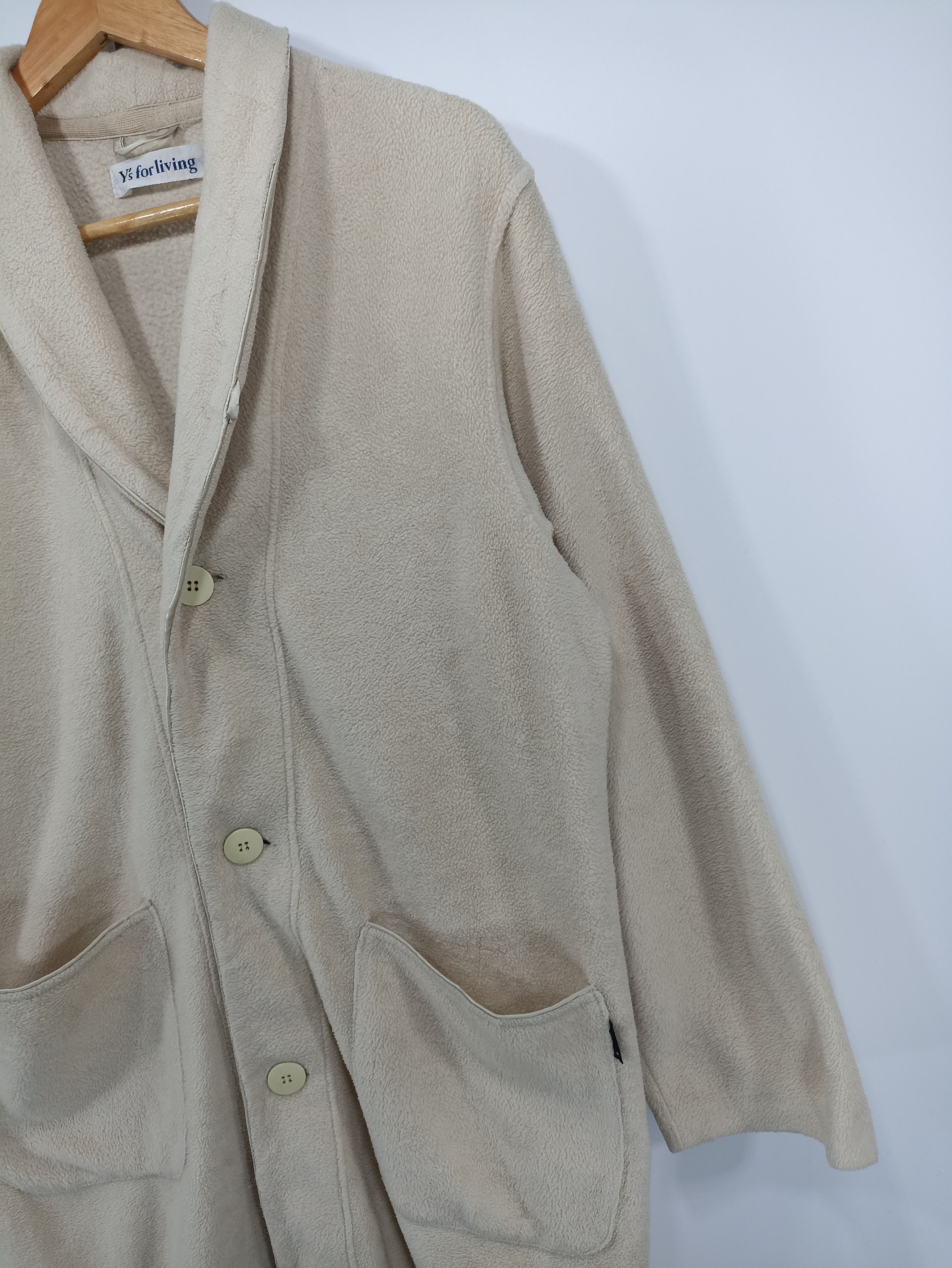 Yohji Yamamoto Vintage Yohji Yamamoto Ys For Living fleece Size US M / EU 48-50 / 2 - 2 Thumbnail