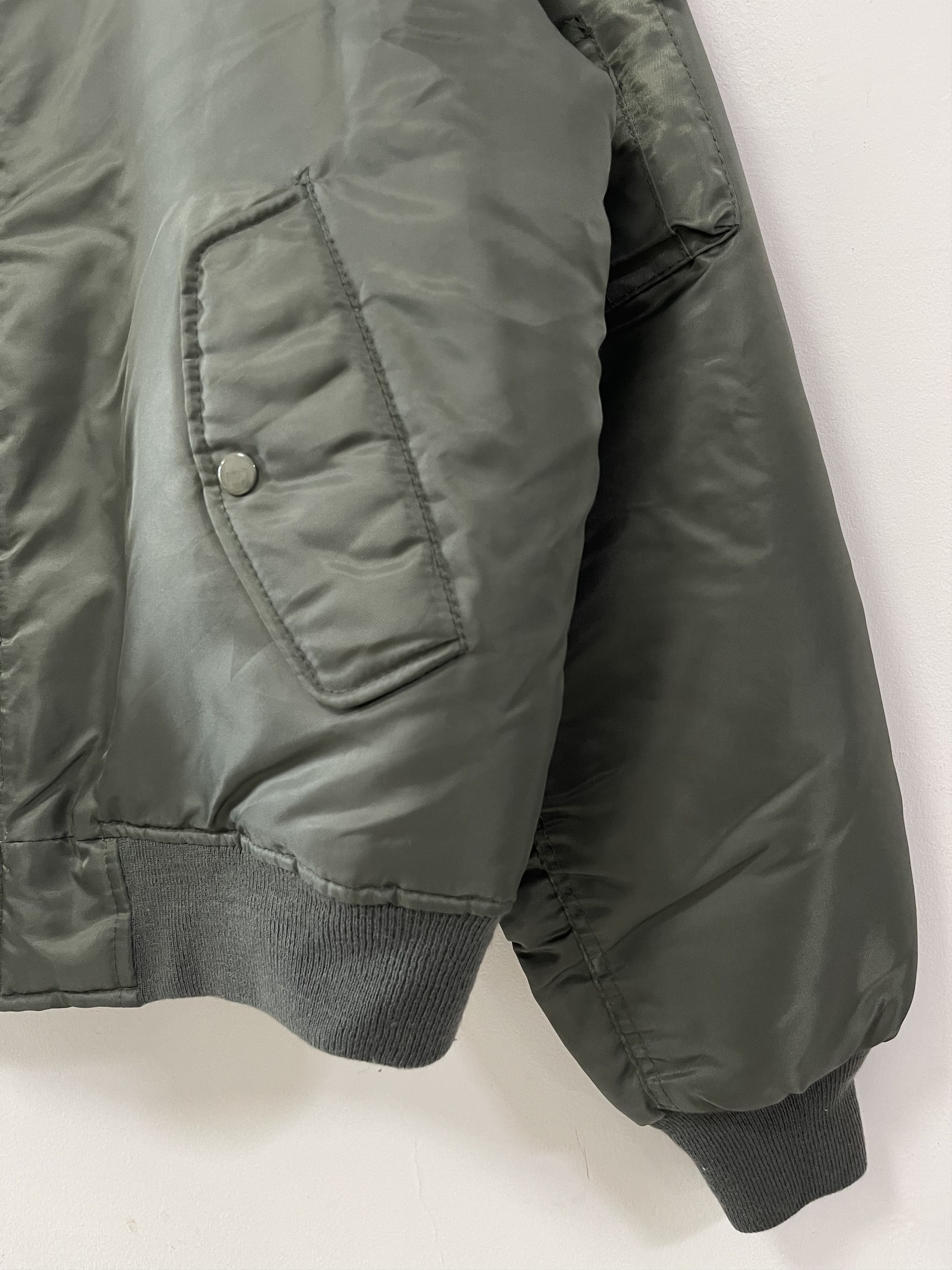 Vintage Vintage Usaf Ma 1 military Bomber Style Jacket Size US XL / EU 56 / 4 - 6 Thumbnail