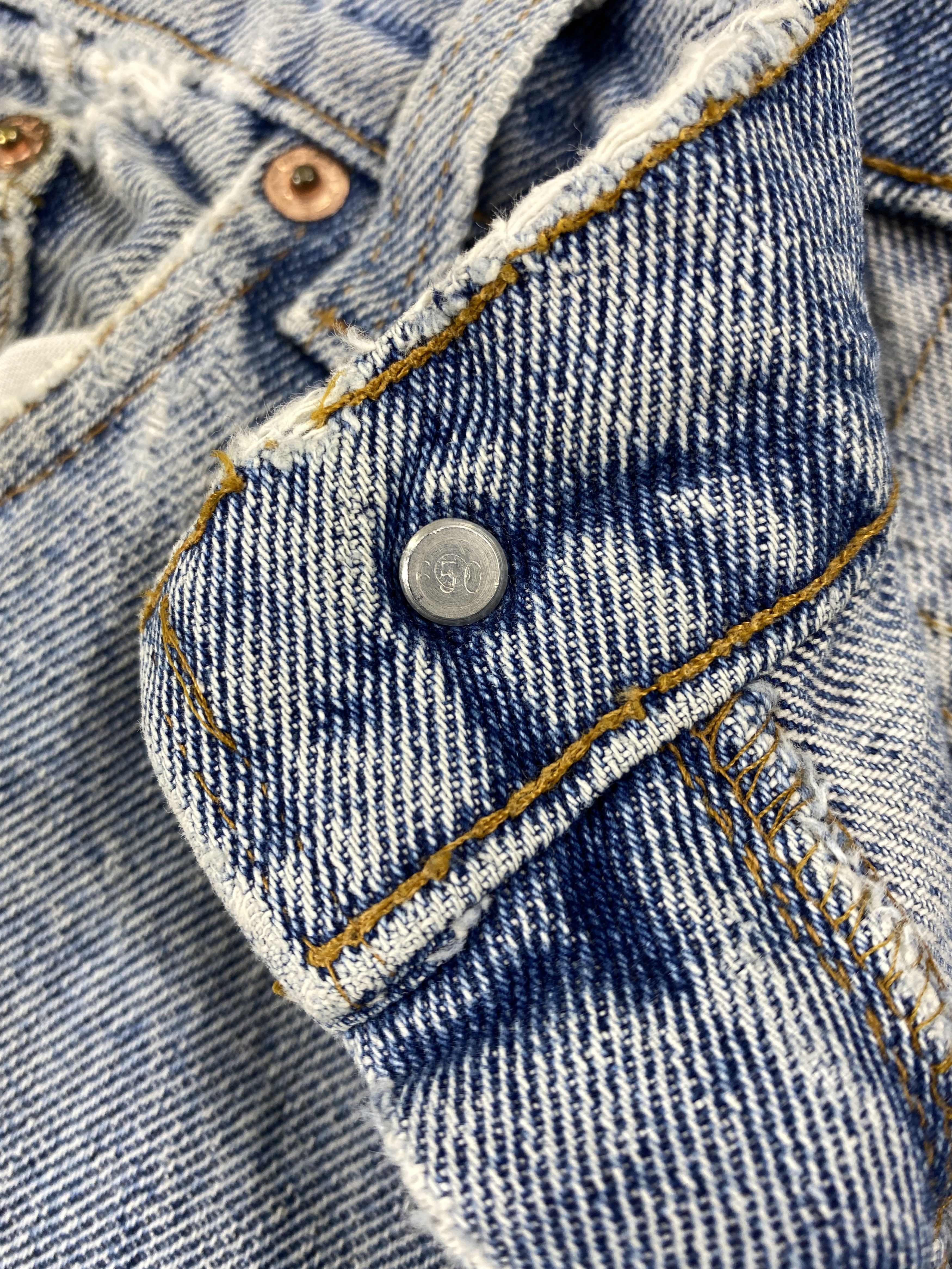 Levi's 90s Light Wash Vintage Levi's 550 USA 34x29 Denim -JN1242 Size US 34 / EU 50 - 7 Thumbnail