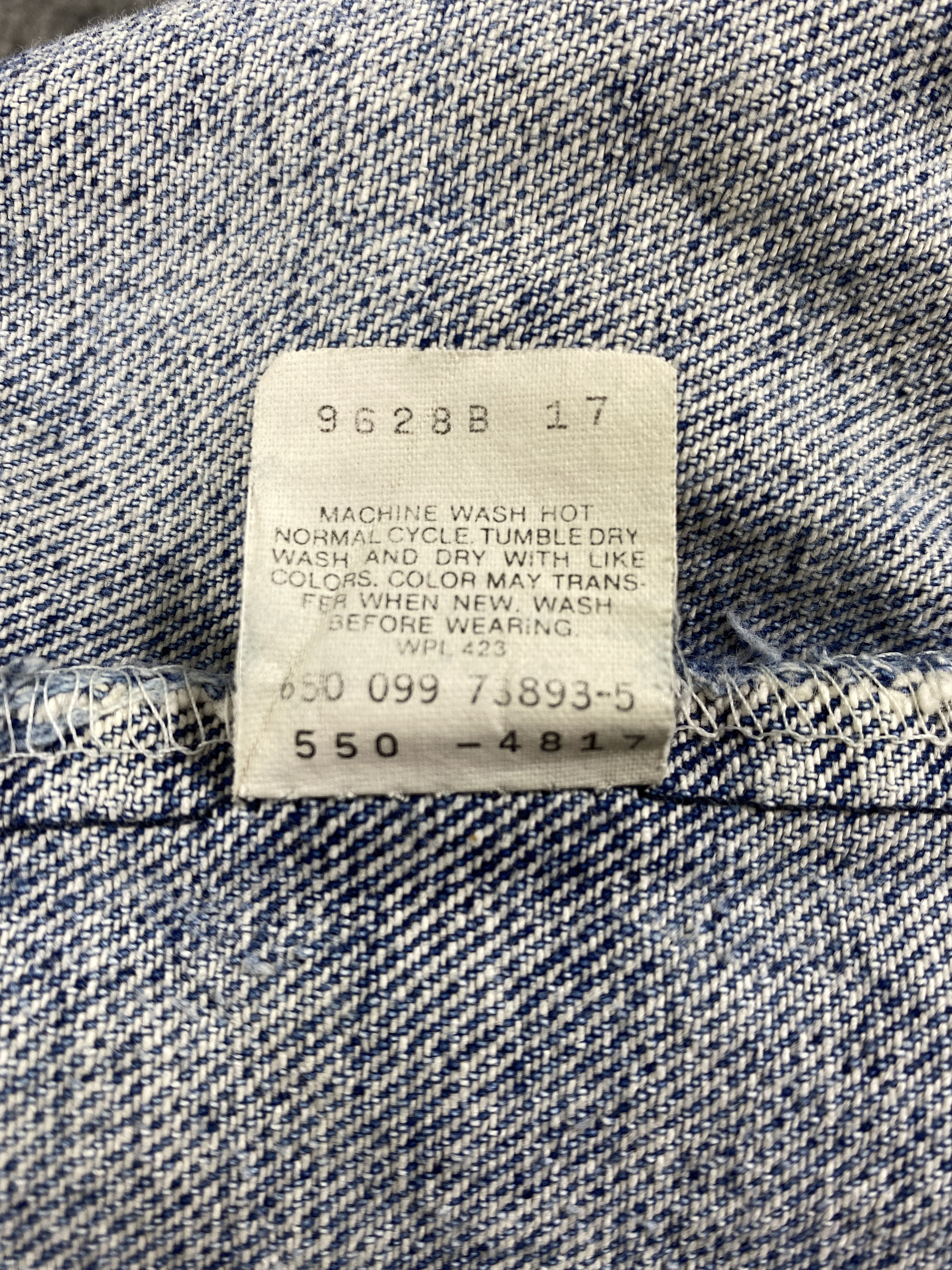 Levi's 90s Light Wash Vintage Levi's 550 USA 34x29 Denim -JN1242 Size US 34 / EU 50 - 9 Thumbnail
