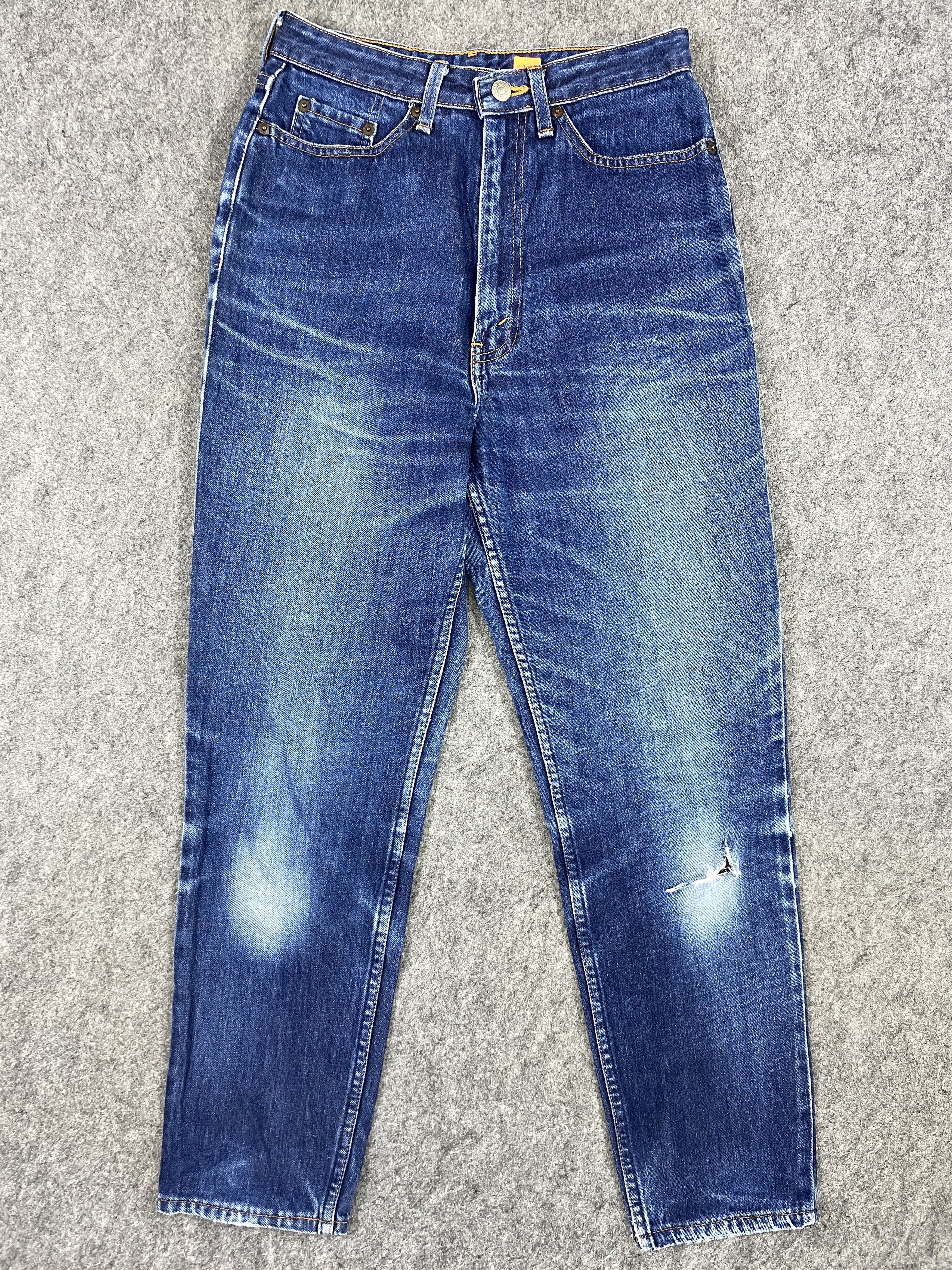 Levi's Distressed Blue Vintage Levi's 626 27x27 Denim -SJ063 Size US 27 - 1 Thumbnail