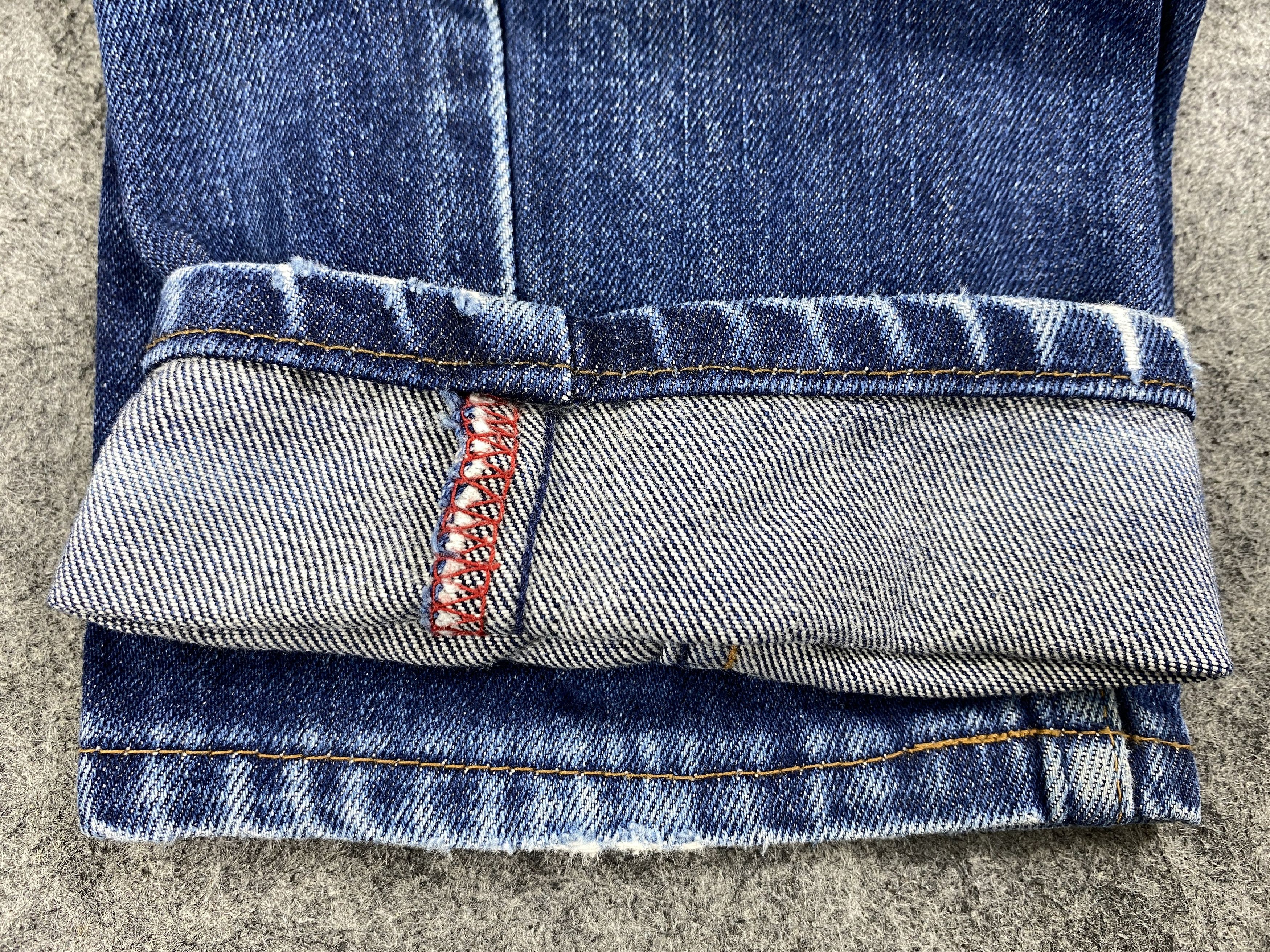 Levi's Distressed Blue Vintage Levi's 626 27x27 Denim -SJ063 Size US 27 - 11 Thumbnail