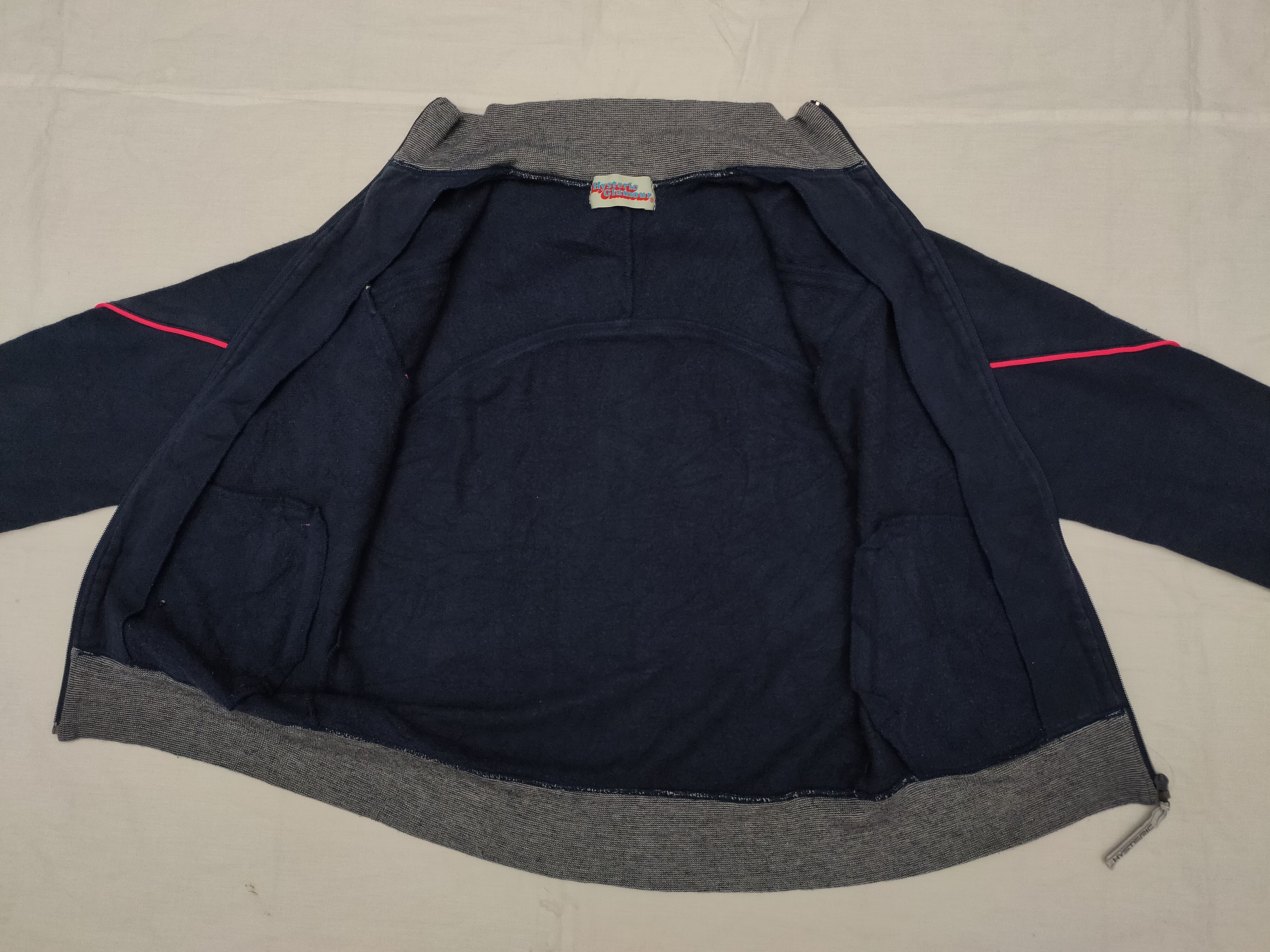 Hysteric Glamour Vintage 90s Hysteric Glamour HY3 Zipper Sweater Size US S / EU 44-46 / 1 - 9 Thumbnail