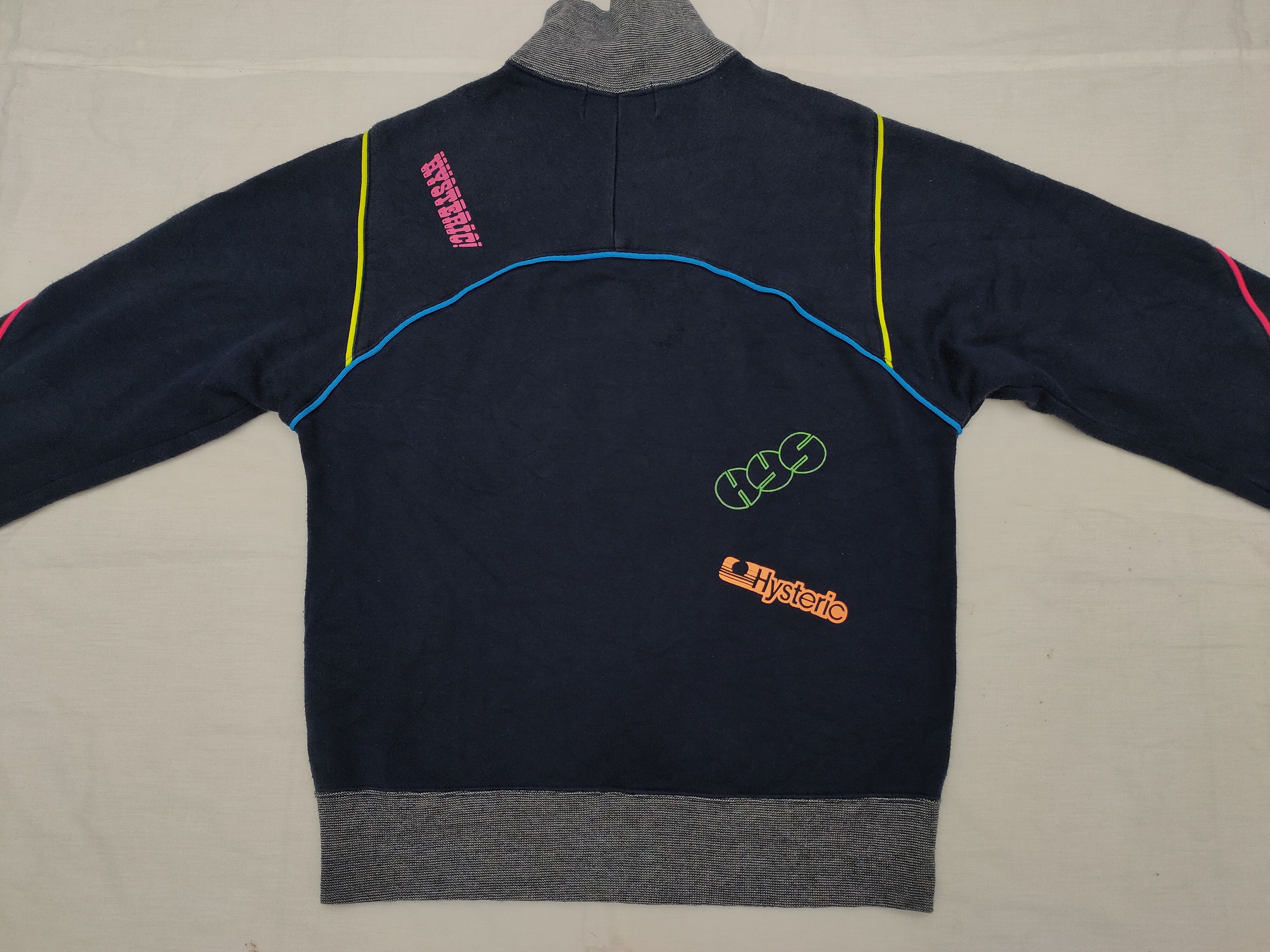Hysteric Glamour Vintage 90s Hysteric Glamour HY3 Zipper Sweater Size US S / EU 44-46 / 1 - 4 Thumbnail