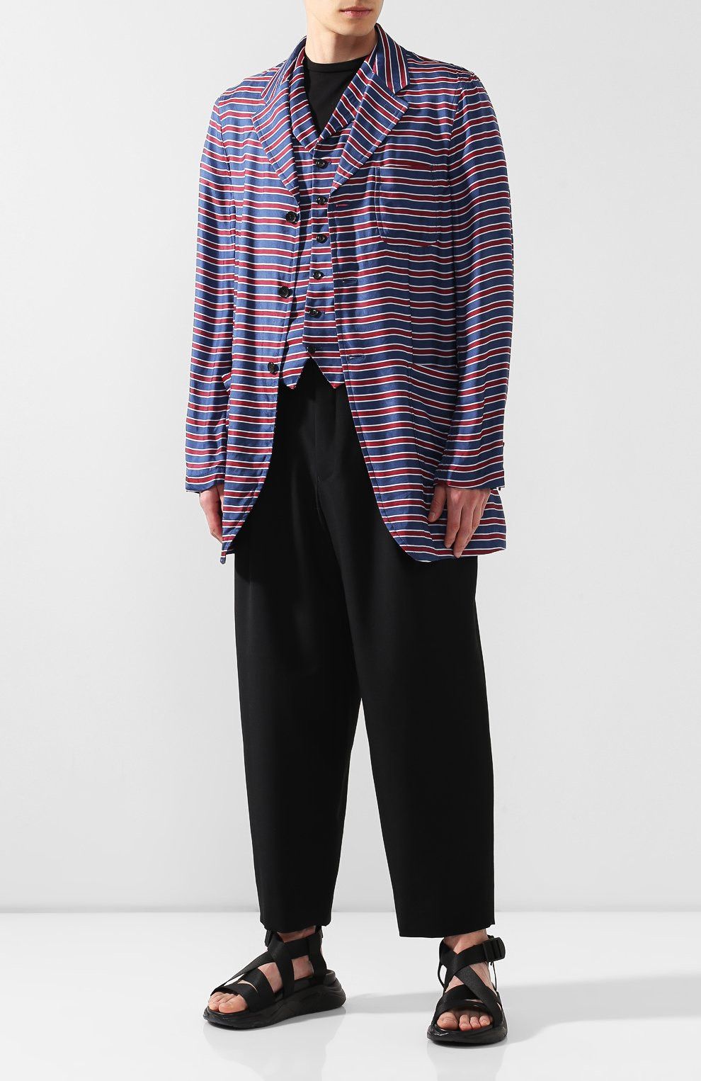 Comme des Garcons Homme Plus SS'19 Blazer Constructed Vest Size US M / EU 48-50 / 2 - 2 Thumbnail