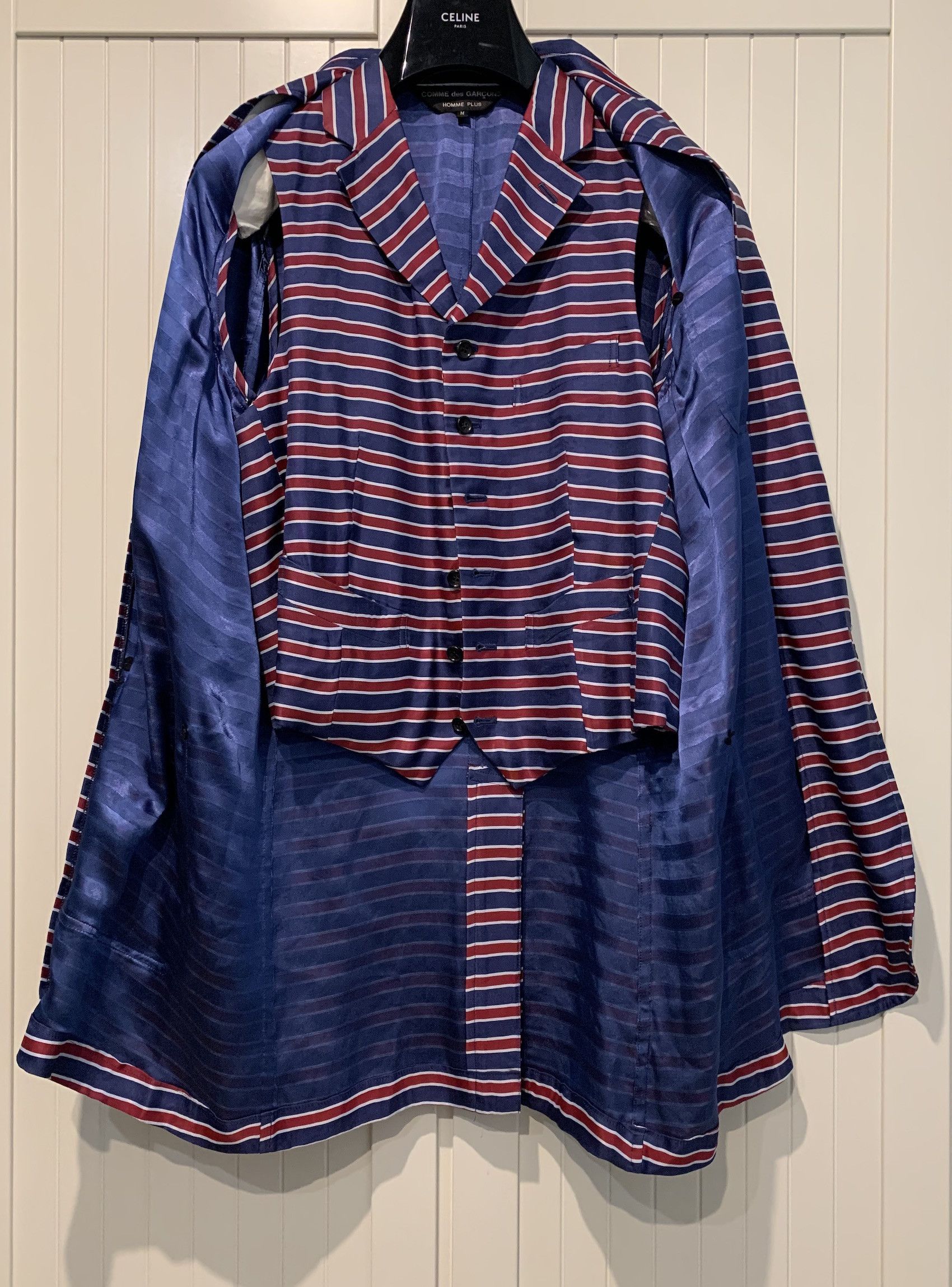 Comme des Garcons Homme Plus SS'19 Blazer Constructed Vest Size US M / EU 48-50 / 2 - 3 Thumbnail