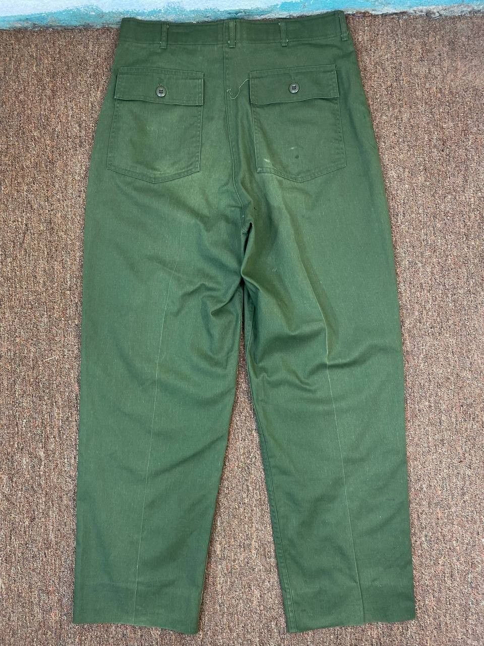 image of Military x Vintage Us Army Og-507 Pants Ideal Zipper in Army Green, Men's (Size 34)