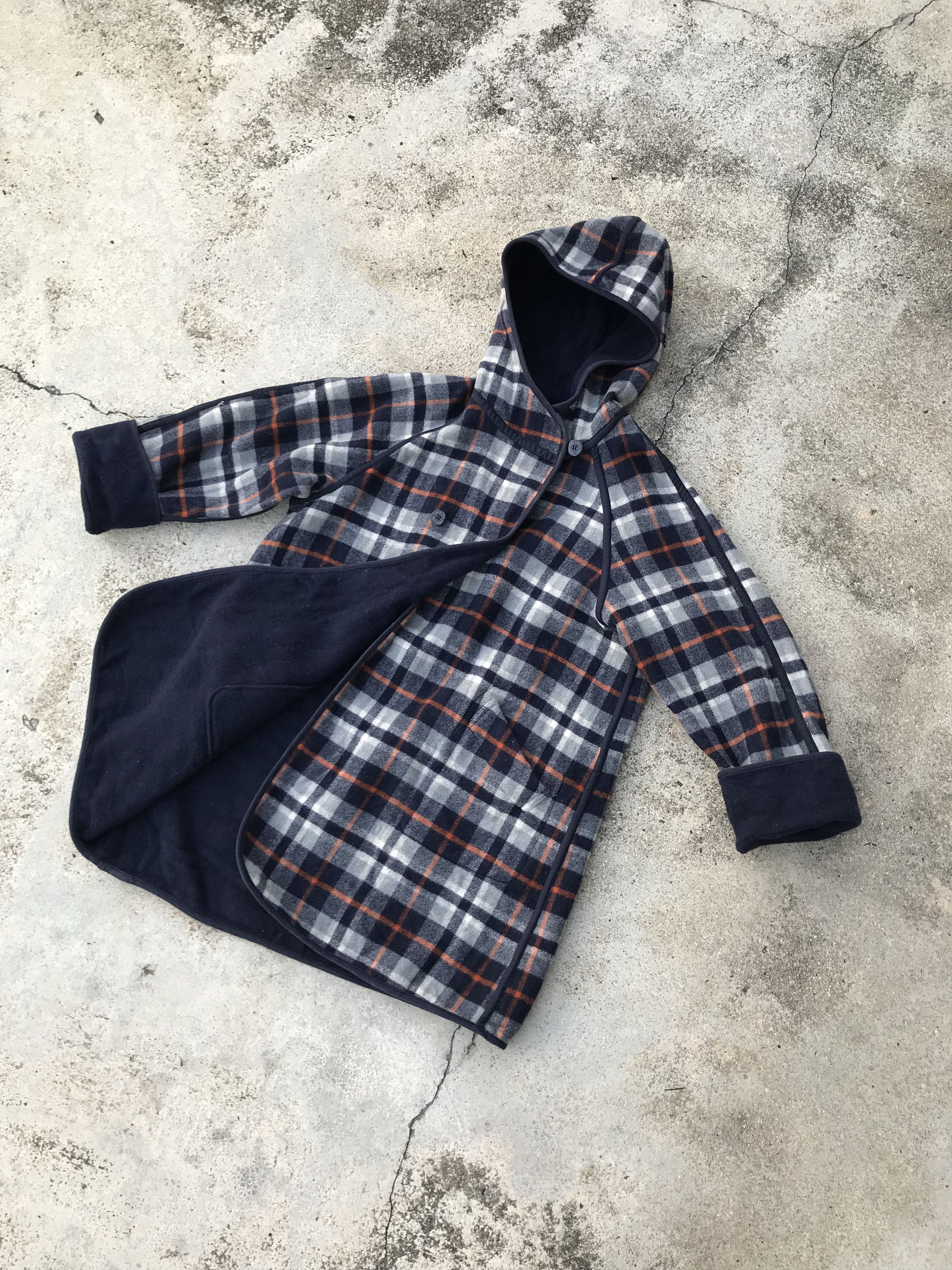 Paul Stuart × Vintage Paul Stuart Reversible Wool Coat | Grailed