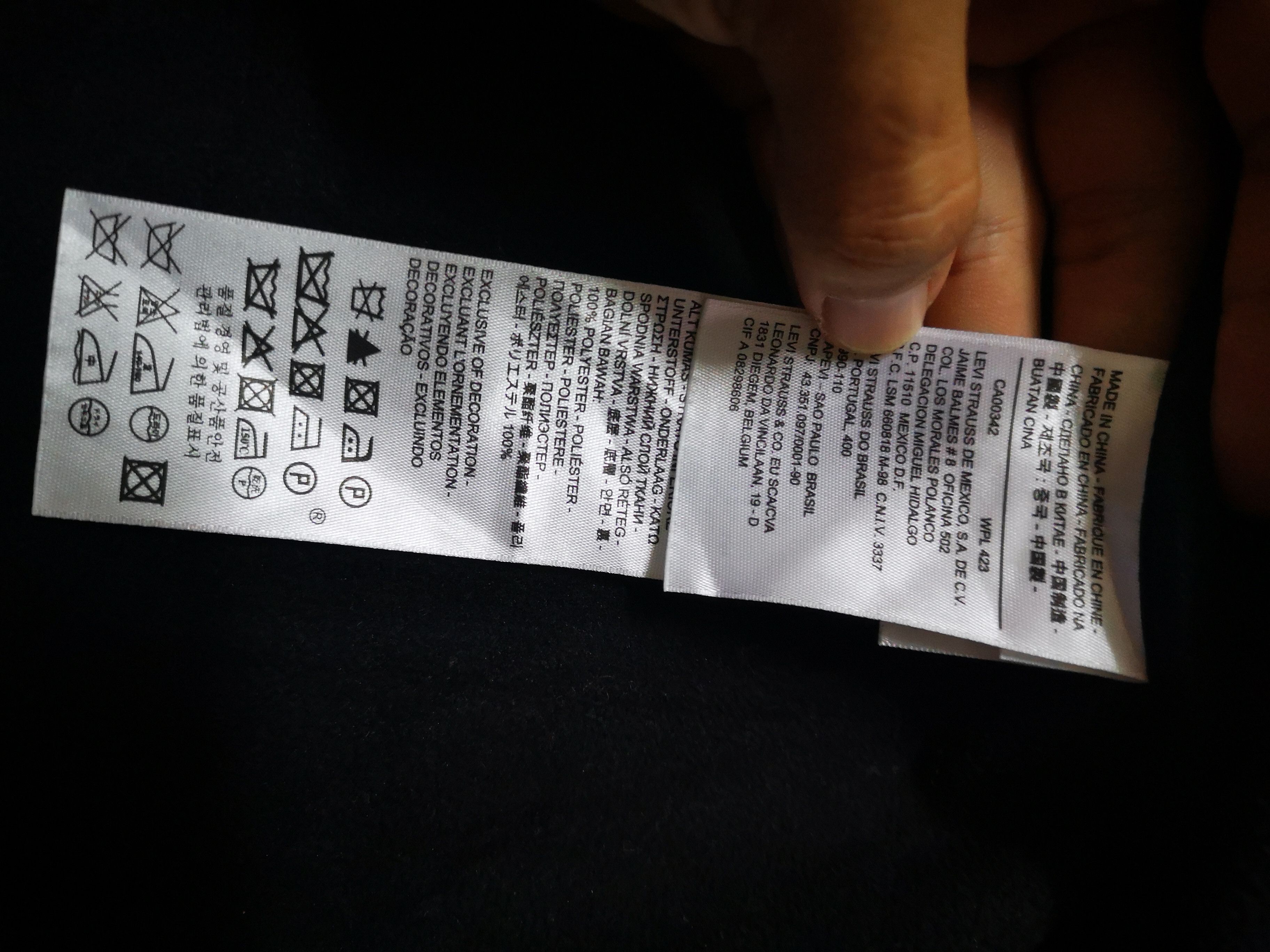 Levi's Levi's Hoodie (wool/viscose) Size US S / EU 44-46 / 1 - 9 Thumbnail