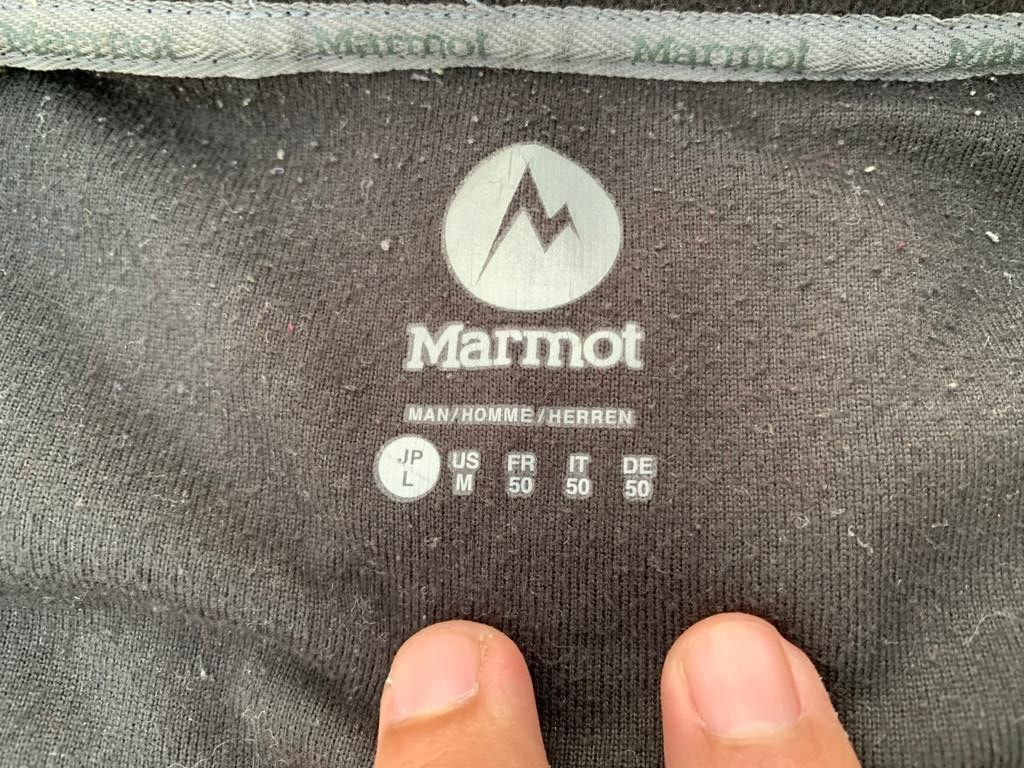 Japanese Brand × Vintage Marmot zipper Fleece Jacket Size US L / EU 52-54 / 3 - 8 Thumbnail