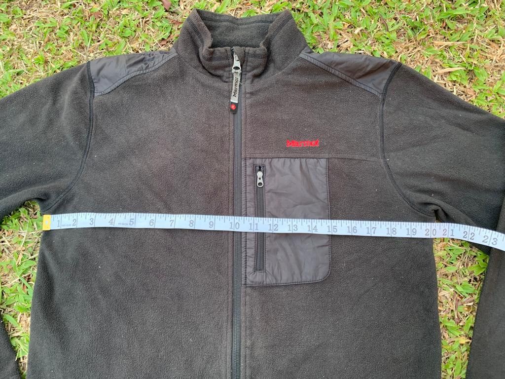 Japanese Brand × Vintage Marmot zipper Fleece Jacket Size US L / EU 52-54 / 3 - 12 Thumbnail