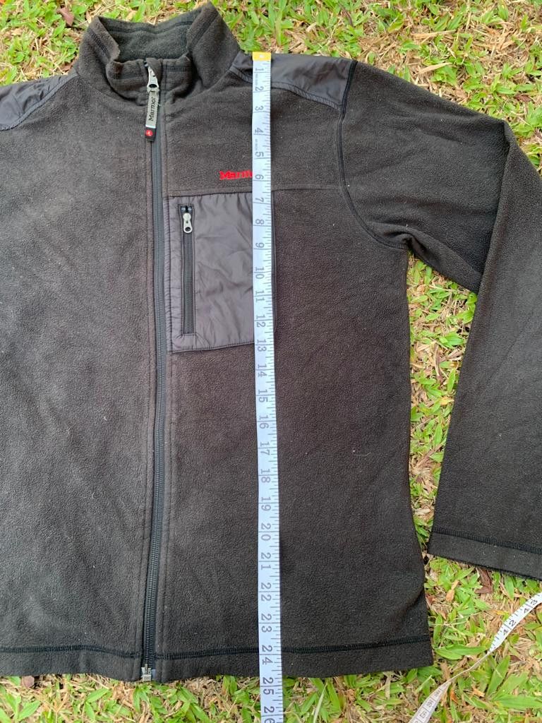 Japanese Brand × Vintage Marmot zipper Fleece Jacket Size US L / EU 52-54 / 3 - 13 Thumbnail