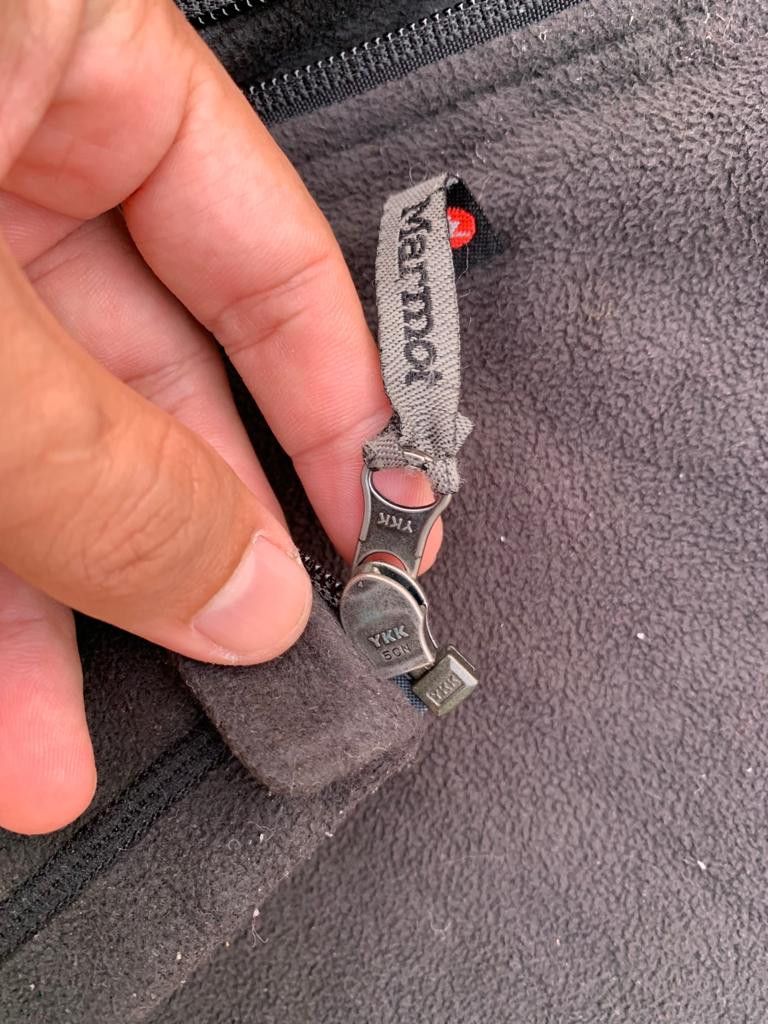 Japanese Brand × Vintage Marmot zipper Fleece Jacket Size US L / EU 52-54 / 3 - 11 Thumbnail