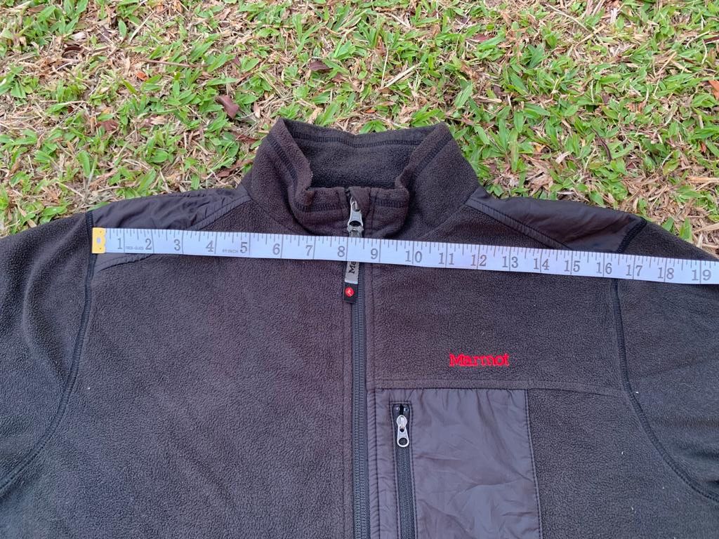 Japanese Brand × Vintage Marmot zipper Fleece Jacket Size US L / EU 52-54 / 3 - 14 Thumbnail