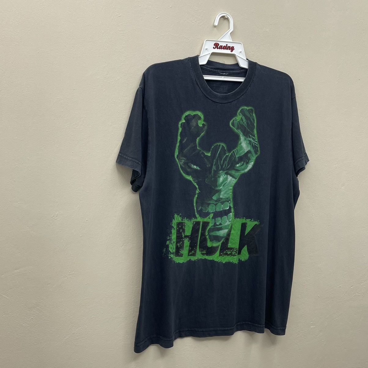 Marvel Comics Vintage The Incredible Hulk Movie Promo T-Shirt Big Print Size US L / EU 52-54 / 3 - 2 Thumbnail