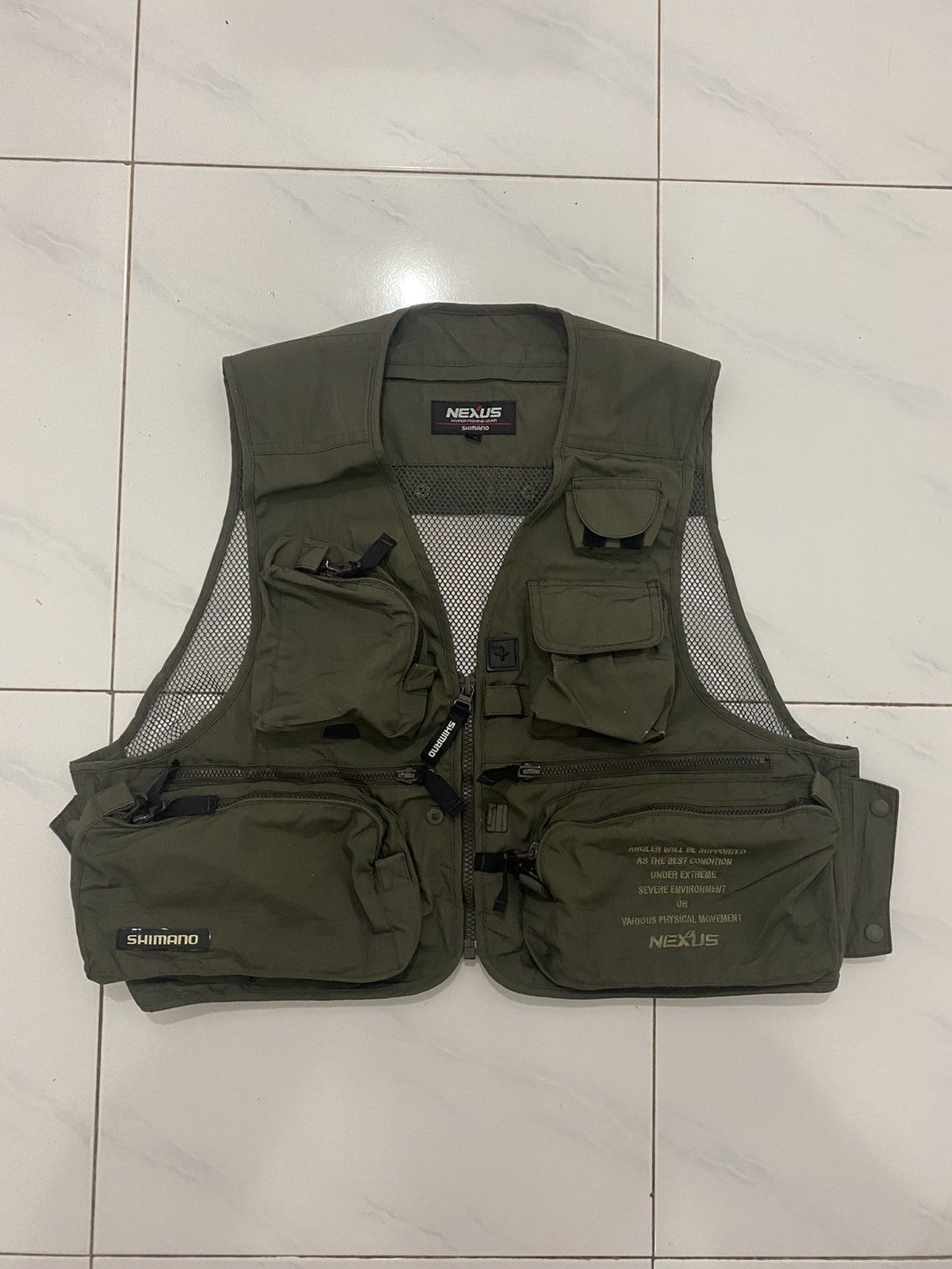 Japanese Brand VTG Shimano Nexus Tactical Vest Jacket Size US L / EU 52-54 / 3 - 2 Thumbnail