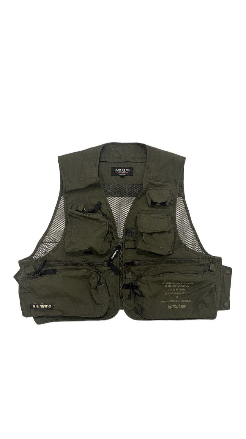 Japanese Brand VTG Shimano Nexus Tactical Vest Jacket Size US L / EU 52-54 / 3 - 1 Thumbnail