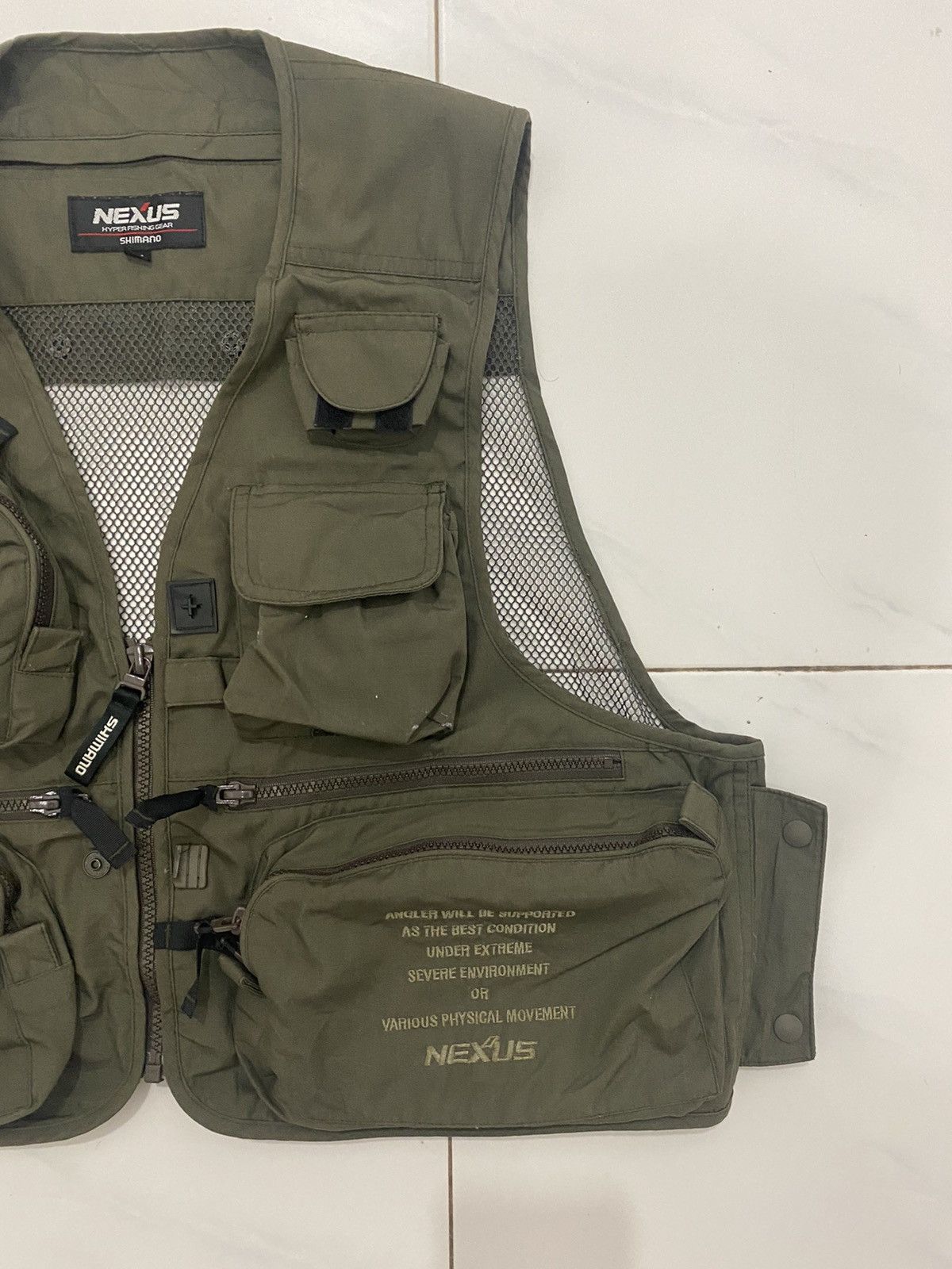 Japanese Brand VTG Shimano Nexus Tactical Vest Jacket Size US L / EU 52-54 / 3 - 4 Thumbnail