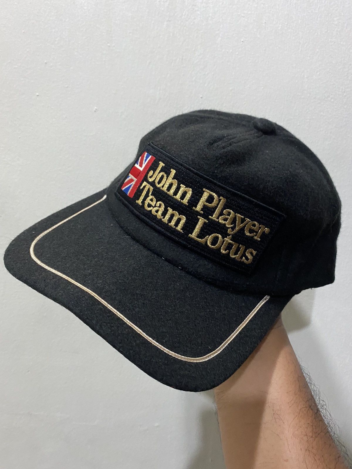 Vintage VTG John Player TEAM LOTUS Racing Hat Size ONE SIZE - 2 Thumbnail