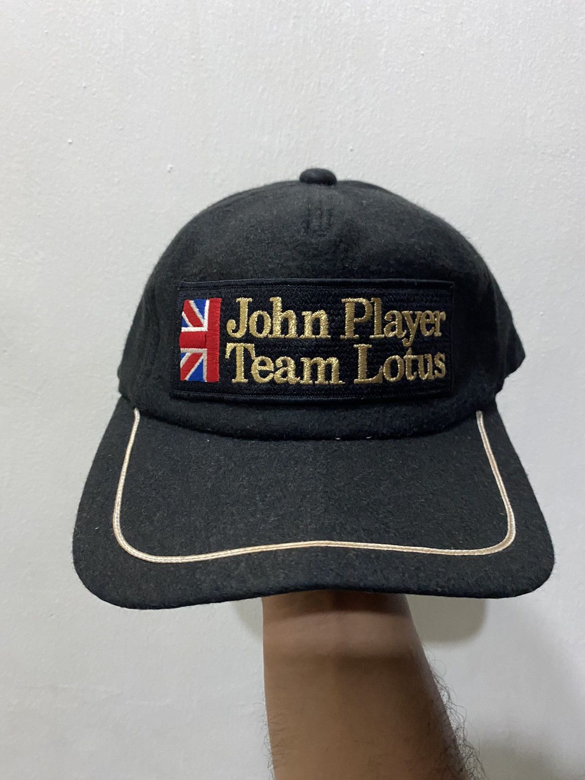 Vintage VTG John Player TEAM LOTUS Racing Hat Size ONE SIZE - 1 Thumbnail