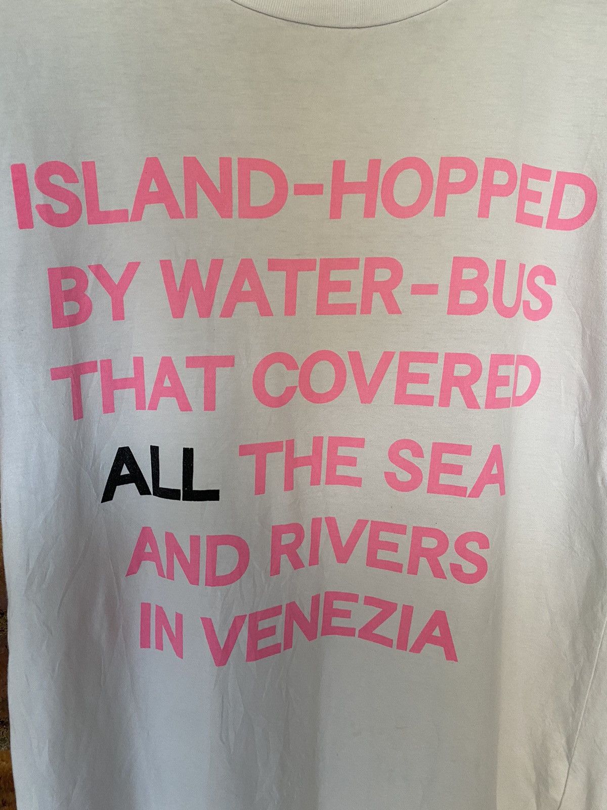 Issey Miyake 90s Issey miyake sunao kuwahara venezia poem tee Size US M / EU 48-50 / 2 - 3 Thumbnail