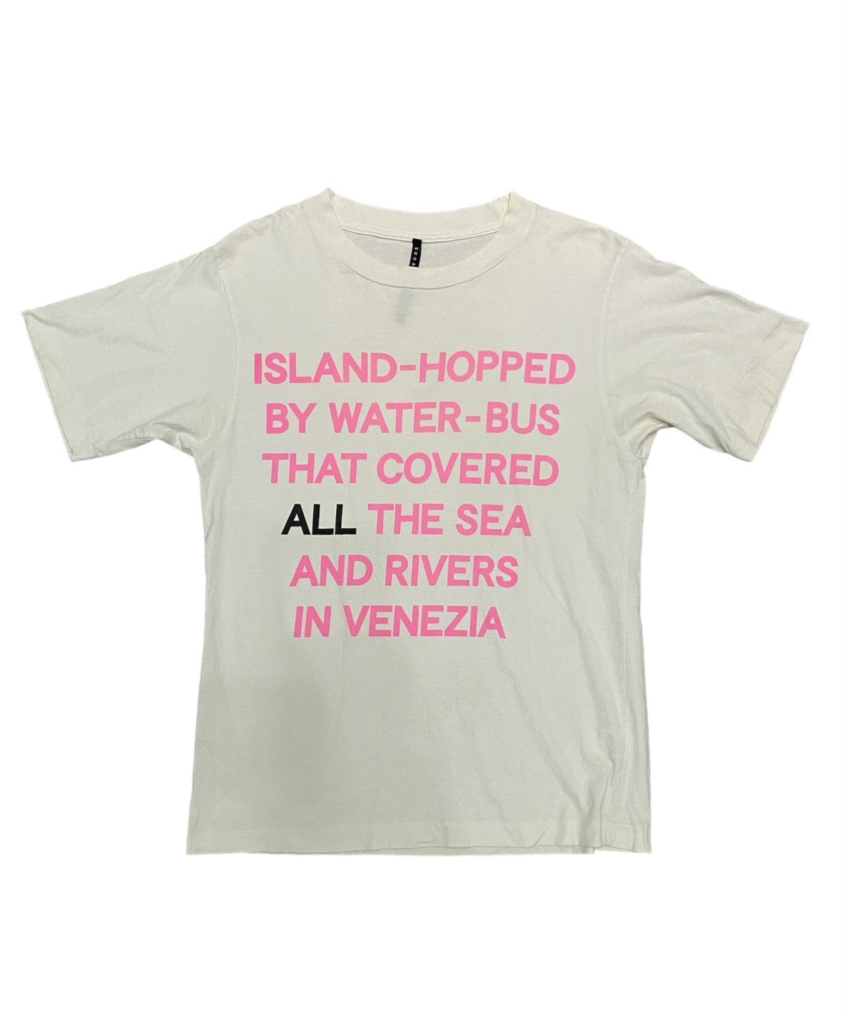 90s Issey miyake sunao kuwahara venezia poem tee