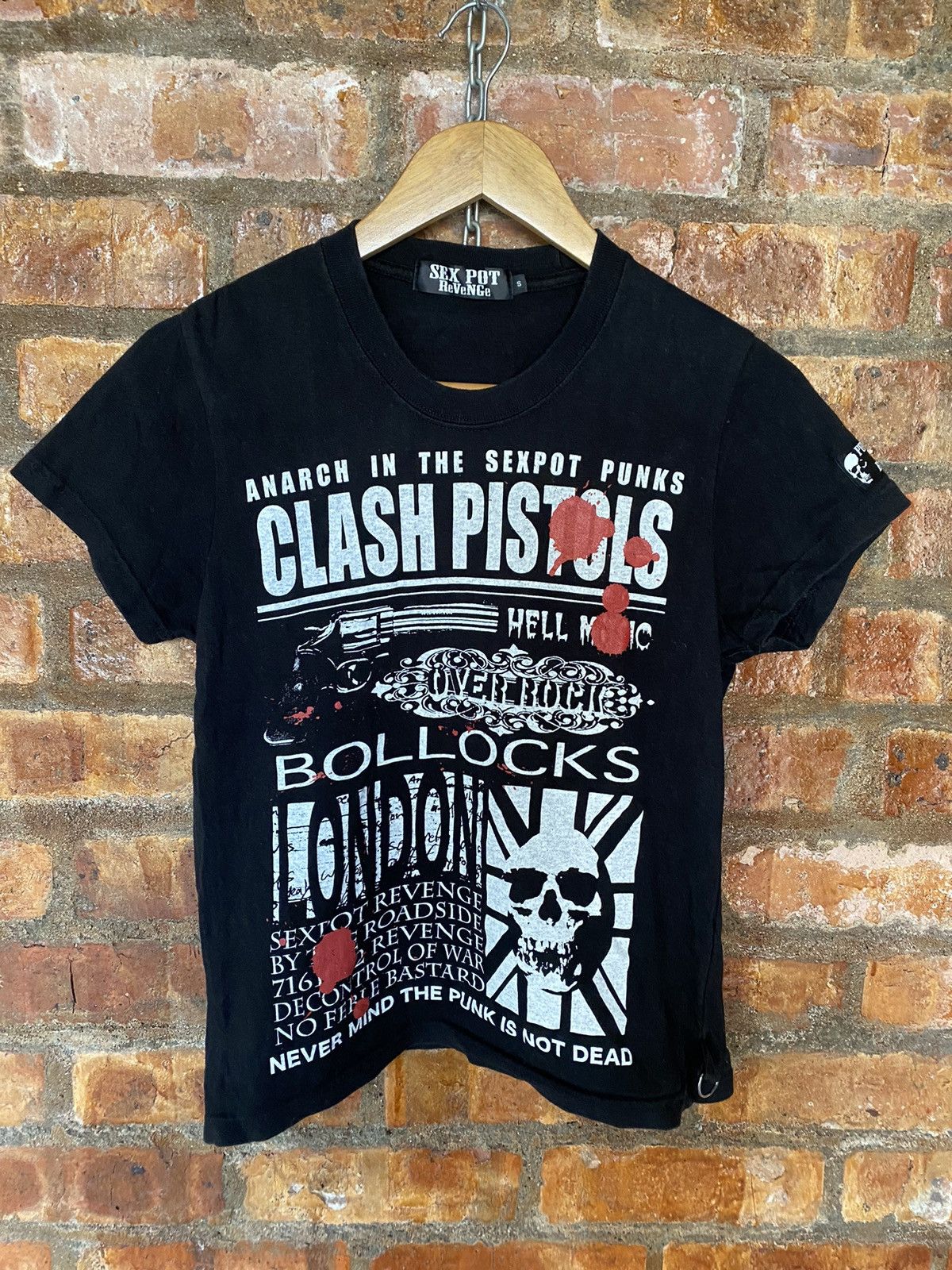 20471120 Sex Pot Revenge Japan Clash Pistol chaos punk tee Size S / US 4 / IT 40 - 2 Thumbnail
